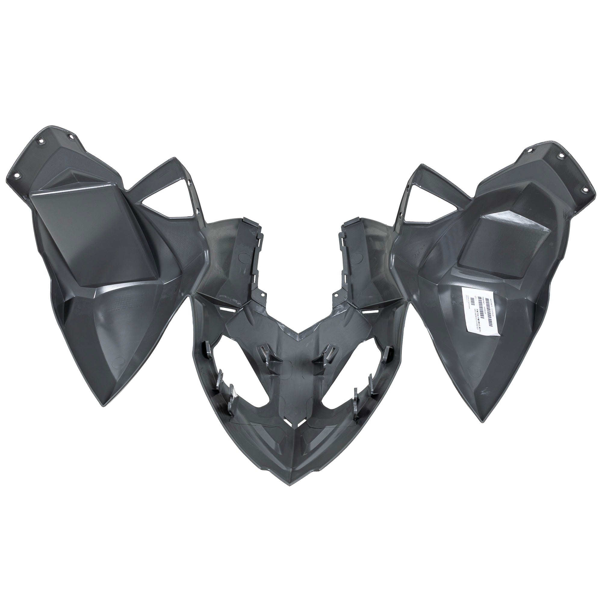 Polaris 0455254-453 Avalanche Gray Cab Front Assembly with Decals Outlaw 110