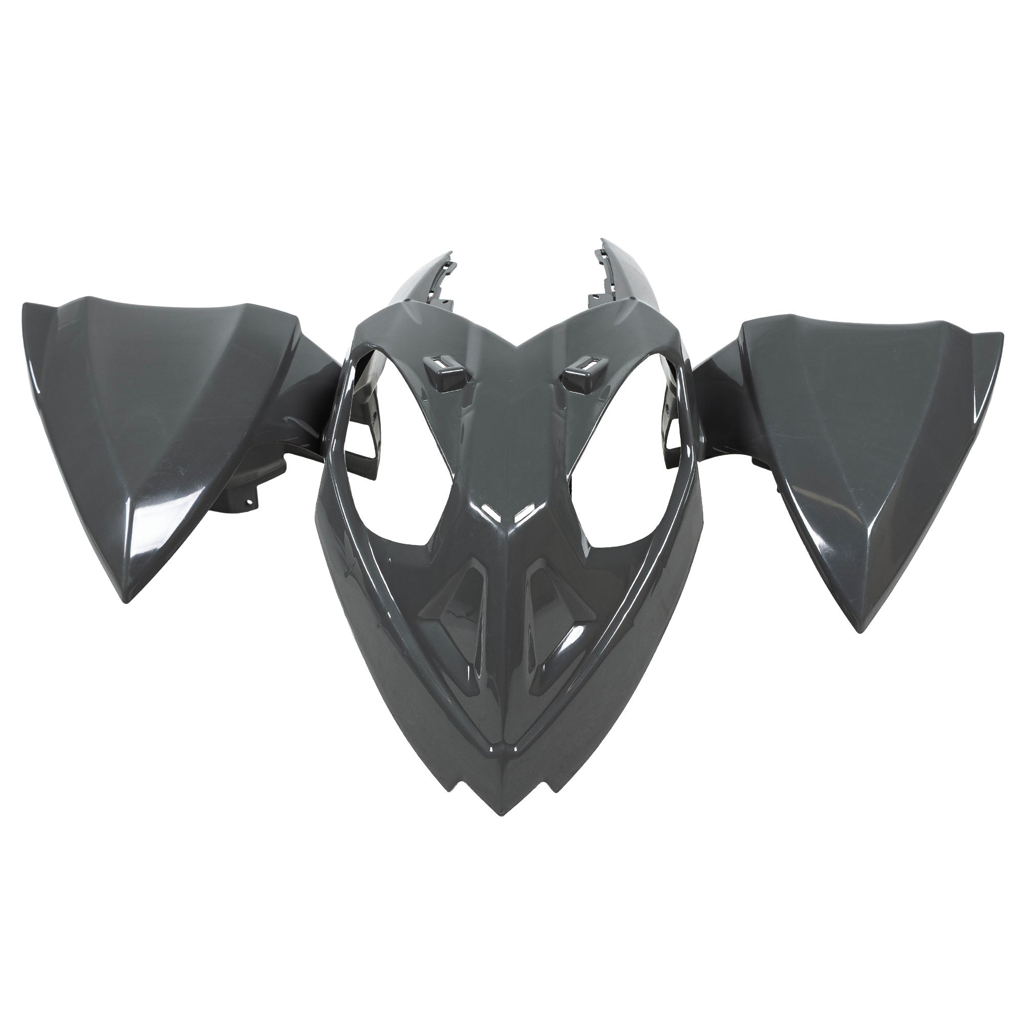 Polaris 0455254-453 Avalanche Gray Cab Front Assembly with Decals Outlaw 110