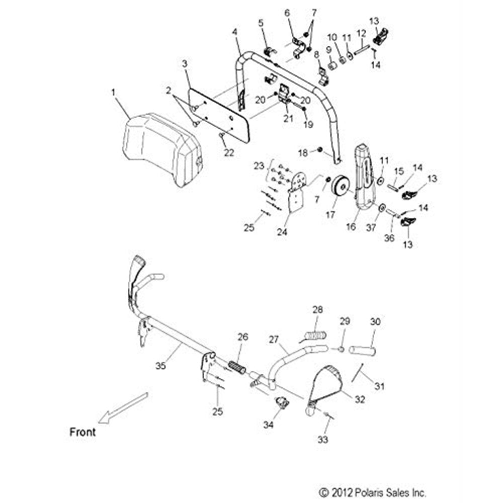 Genuine OEM Polaris Tube IQ 1018760-067