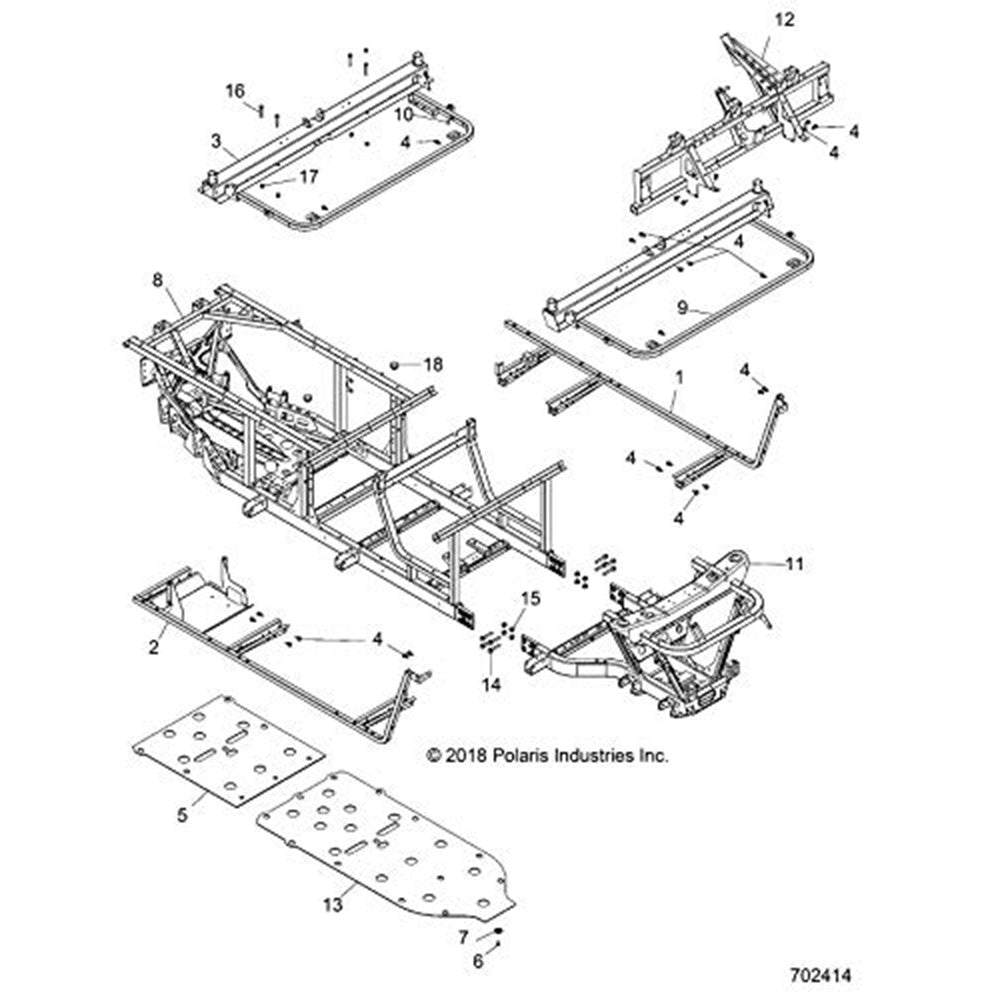 Genuine OEM Polaris Support Ranger 1020149-329