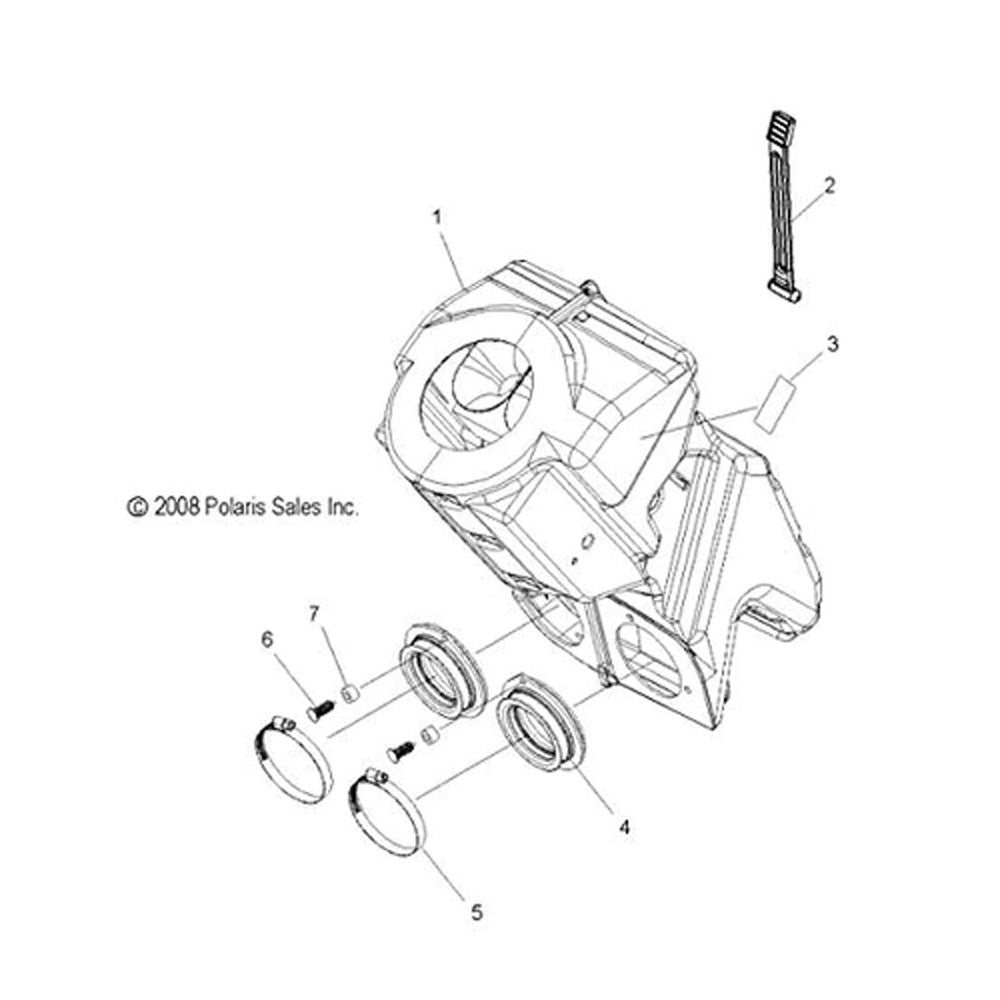 Polaris 1204163 Tour Air Silencer IQ 600 2010-2015