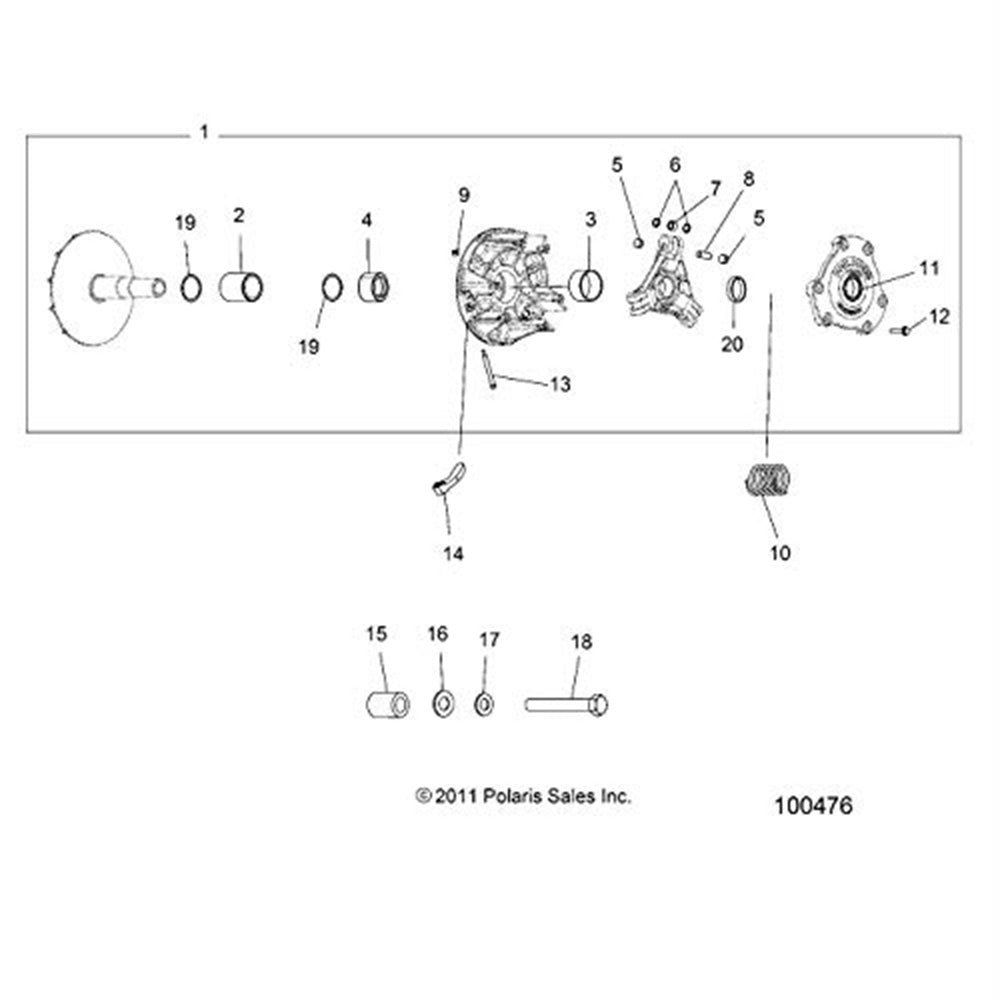 Polaris Shift Weight 1323575