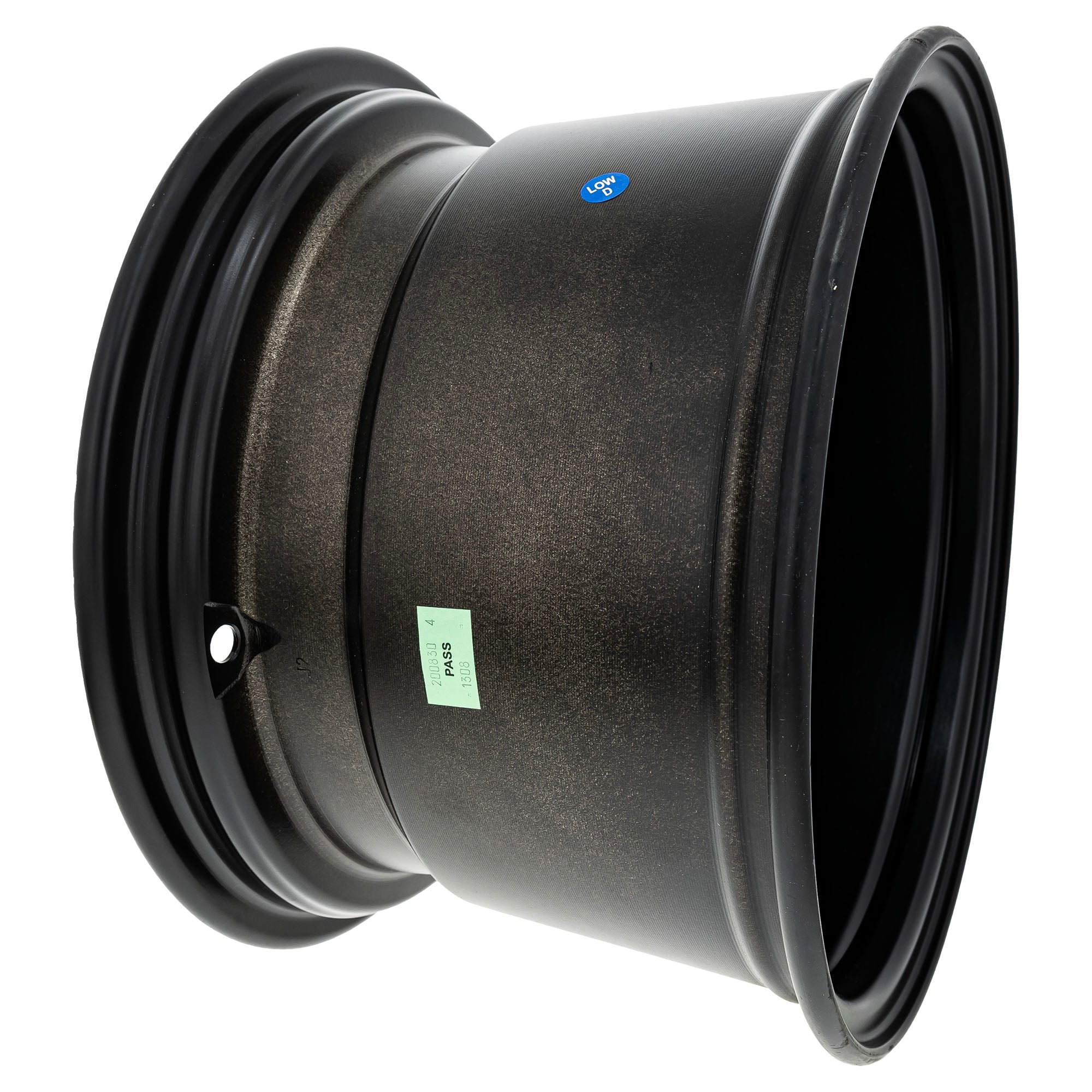 Polaris 1522160-067 Gloss Black Rear Cast 12X8 Rim Ranger 570 Crew 2014-2020