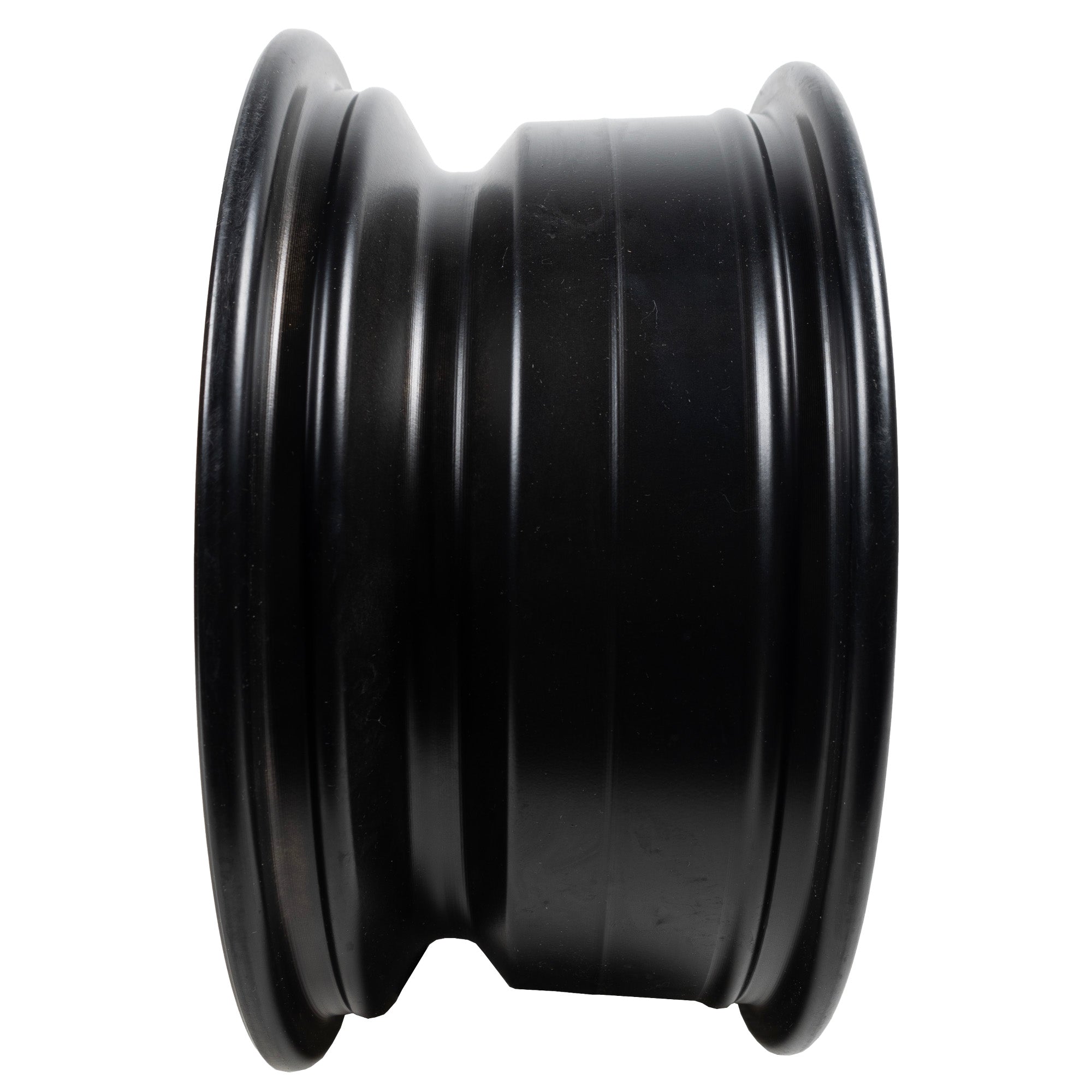 Polaris Matte Black Rear Cast 12X5.5 Rim 1522483-458