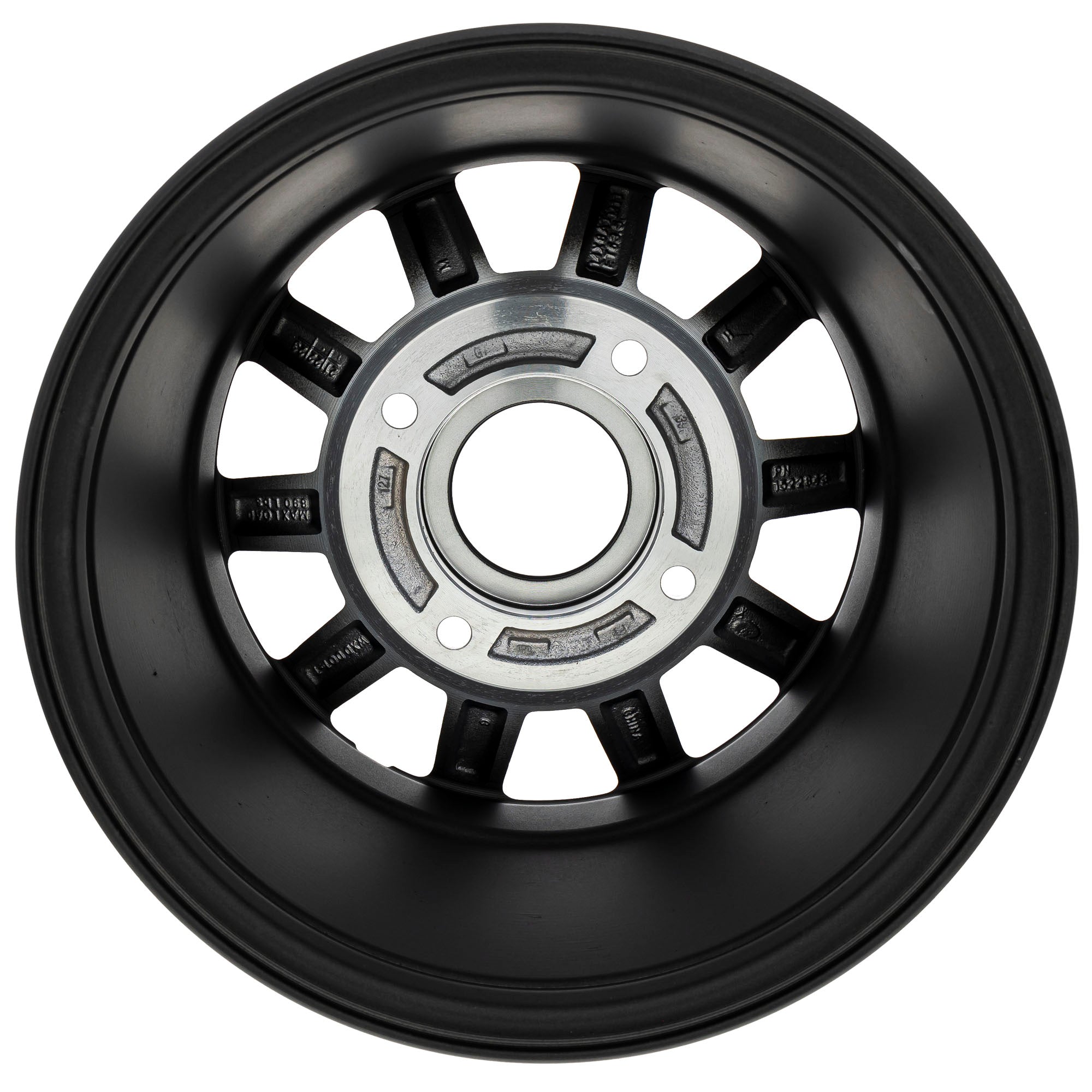 Polaris Flash Black Rear Cast 14X8 Rim 1522843-655