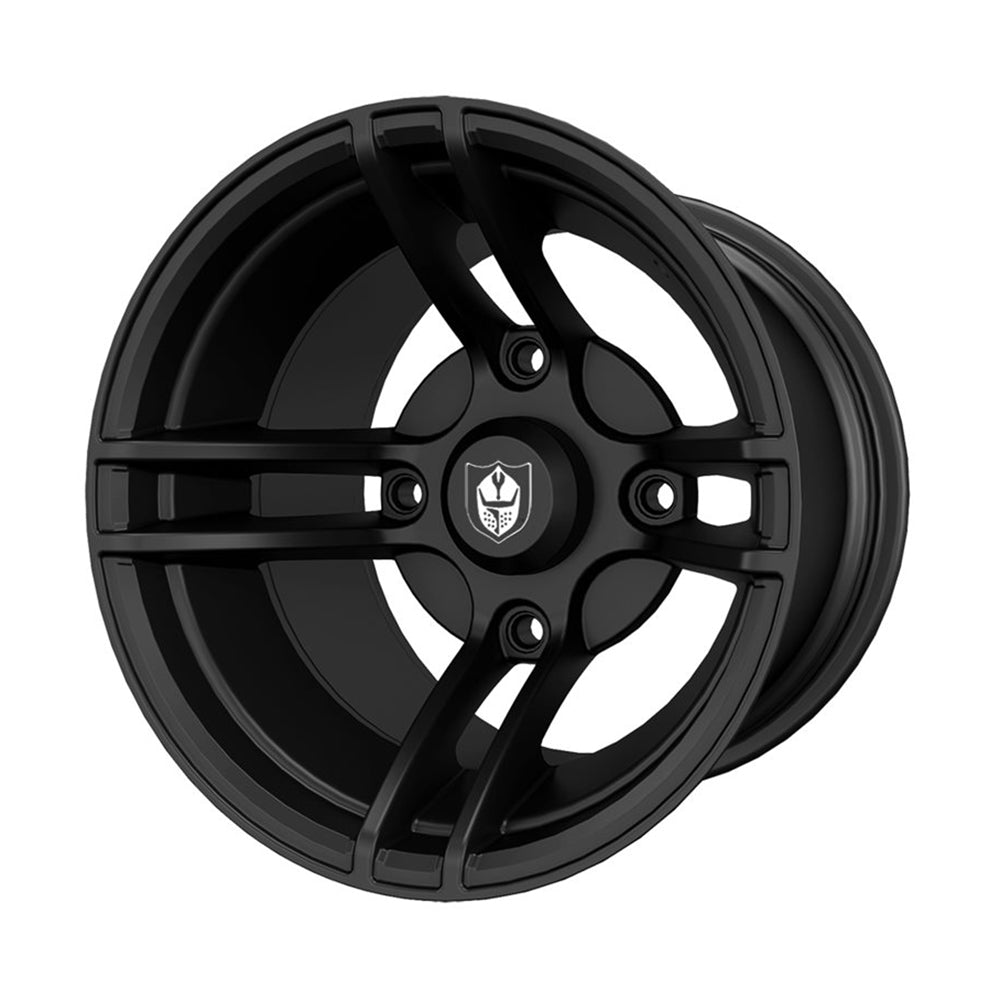 Polaris Pro Armor 1523149-458 Matte Black Front/Rear Whiteout 15 Wheel 1000 XP
