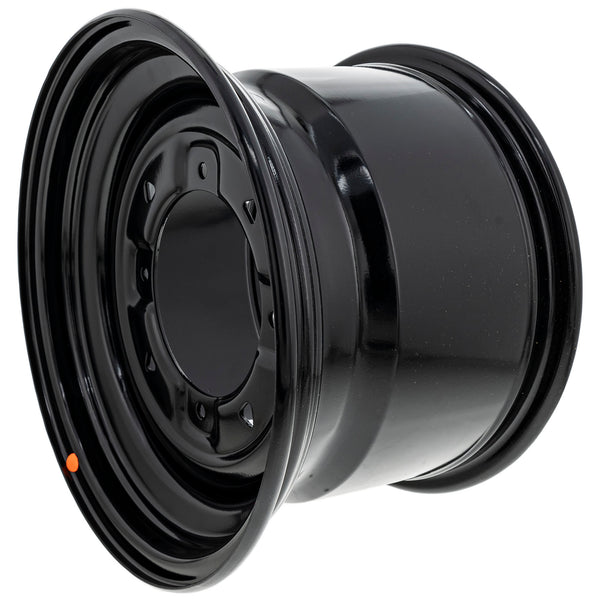 RT-101674 Polaris 1523444-067 Gloss Black Rear 900lb 12x8 Rim | FixMyToys