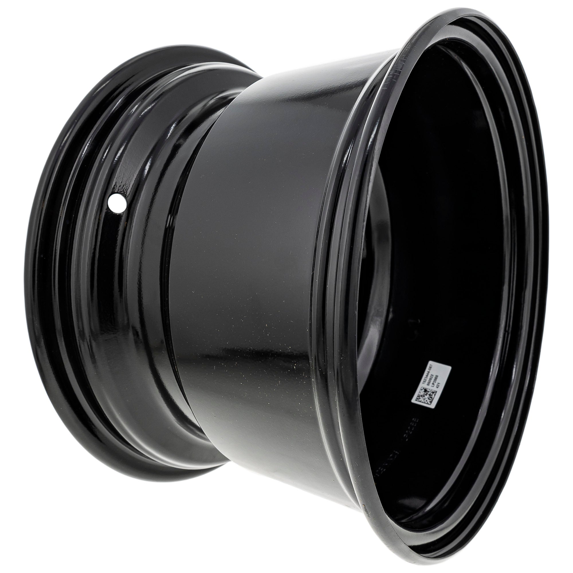 Polaris 1523444-067 Gloss Black Rear 900lb 12x8 Rim | FixMyToys