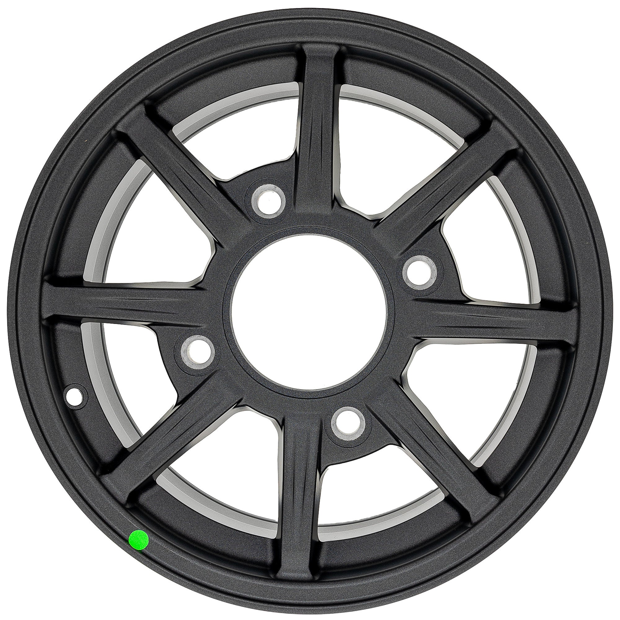 Polaris 1524000-744 Matte Flat Black Cast 14X7 Rim RZR  XP  4 2021-2025