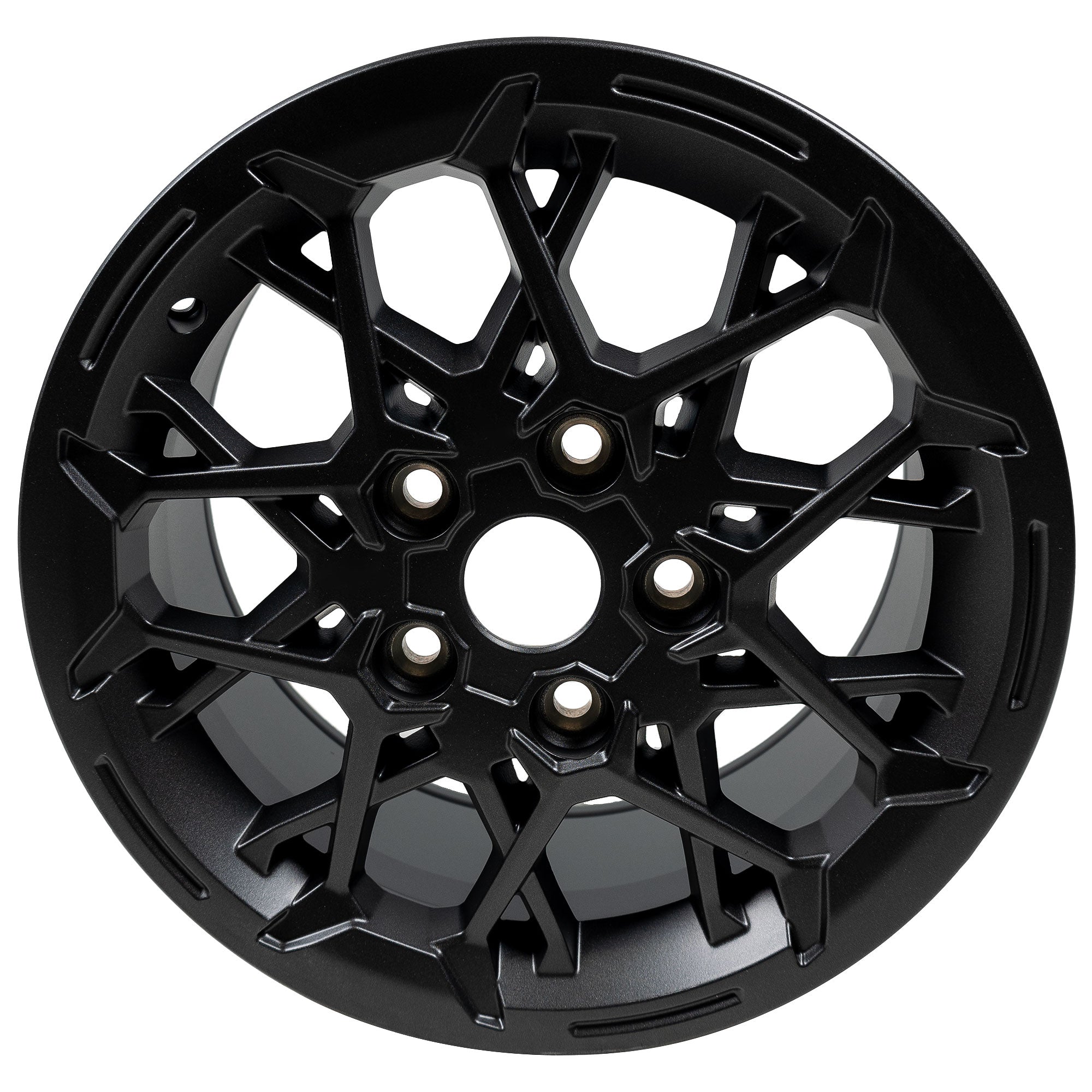 Polaris 1525086-632 Matte Titanium Metallic Cast 15x7 Rim RZR  4 2022-2023
