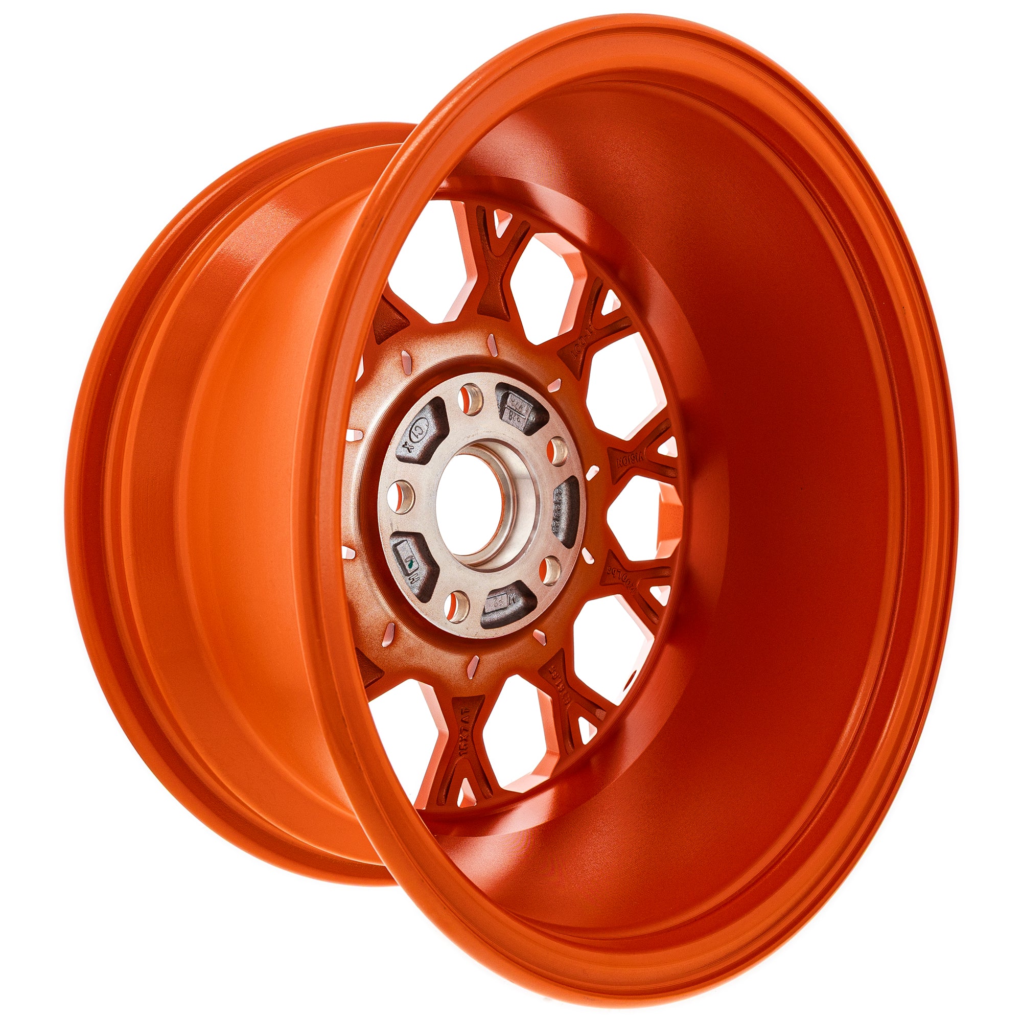 Polaris 1525086-647 Orange Burst Cast 15x7 Rim 2022 RZR Pro R R4 Dynamix
