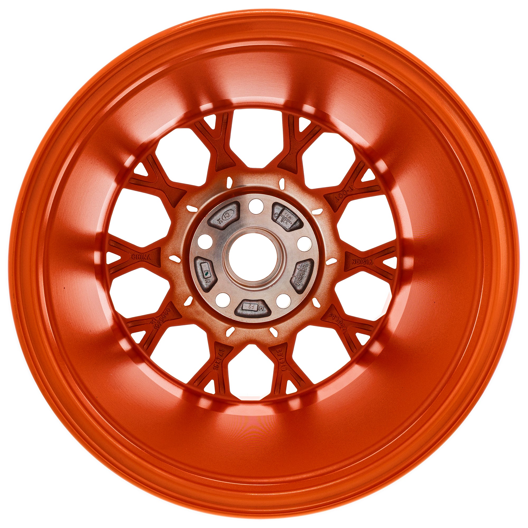 Polaris 1525086-647 Orange Burst Cast 15x7 Rim 2022 RZR Pro R R4 Dynamix