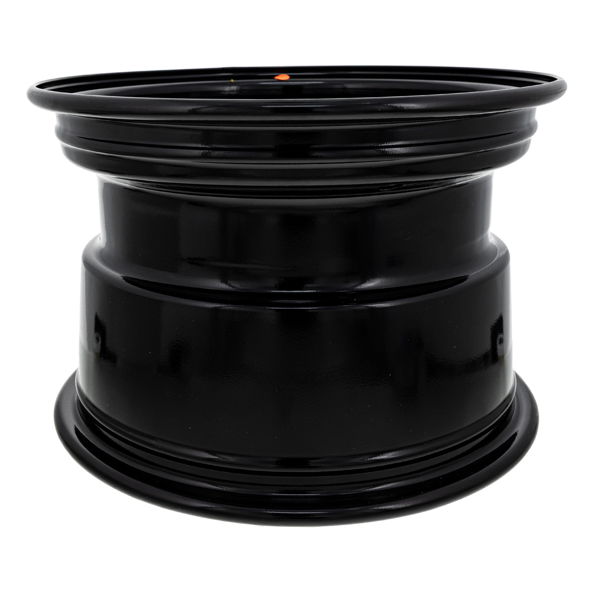 Polaris 1525241-067 Gloss Black Rear Rim 12X8 GA Ranger Crew 1000 900 570 XP