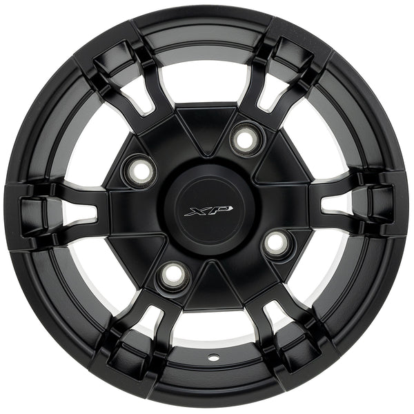 Polaris 1525247-458 Matte Black Front 14x6 Wheel | FixMyToys