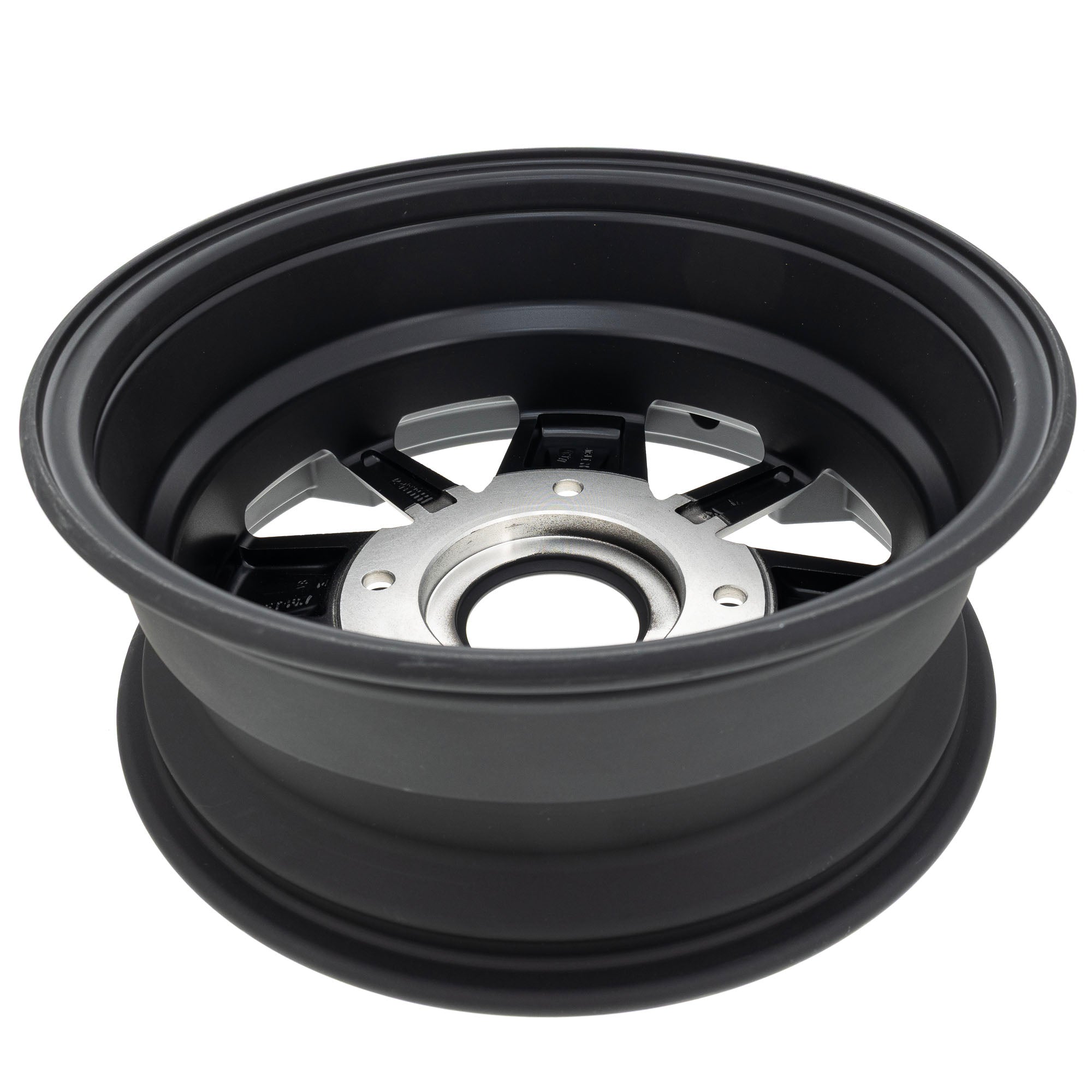 Polaris 1525394-458 Front Rim 14X5.5 No Mach Matte Black