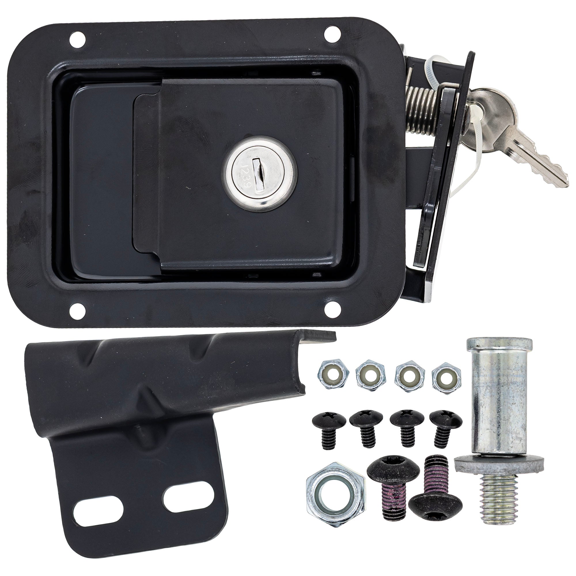 Polaris 2204806 Left Hand Titanium Bestop Door Latch