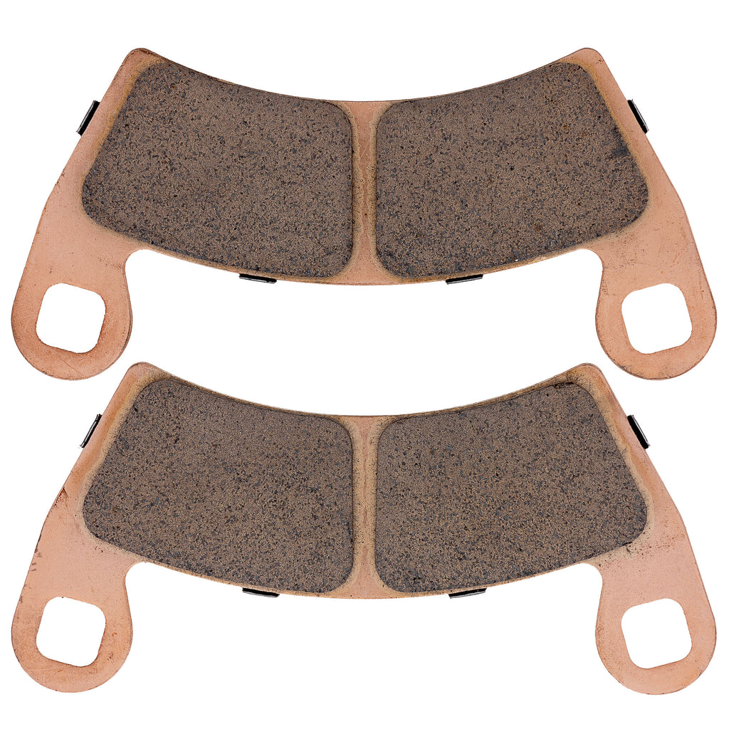 4-Pack Organic Brake Pad Set For Polaris Ranger – Fits 2205949 & 2203747 Front & Rear