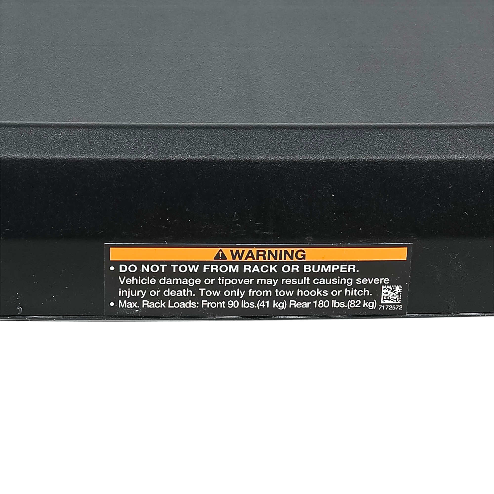 Polaris 2634047-070 Black Rear Rack Assembly