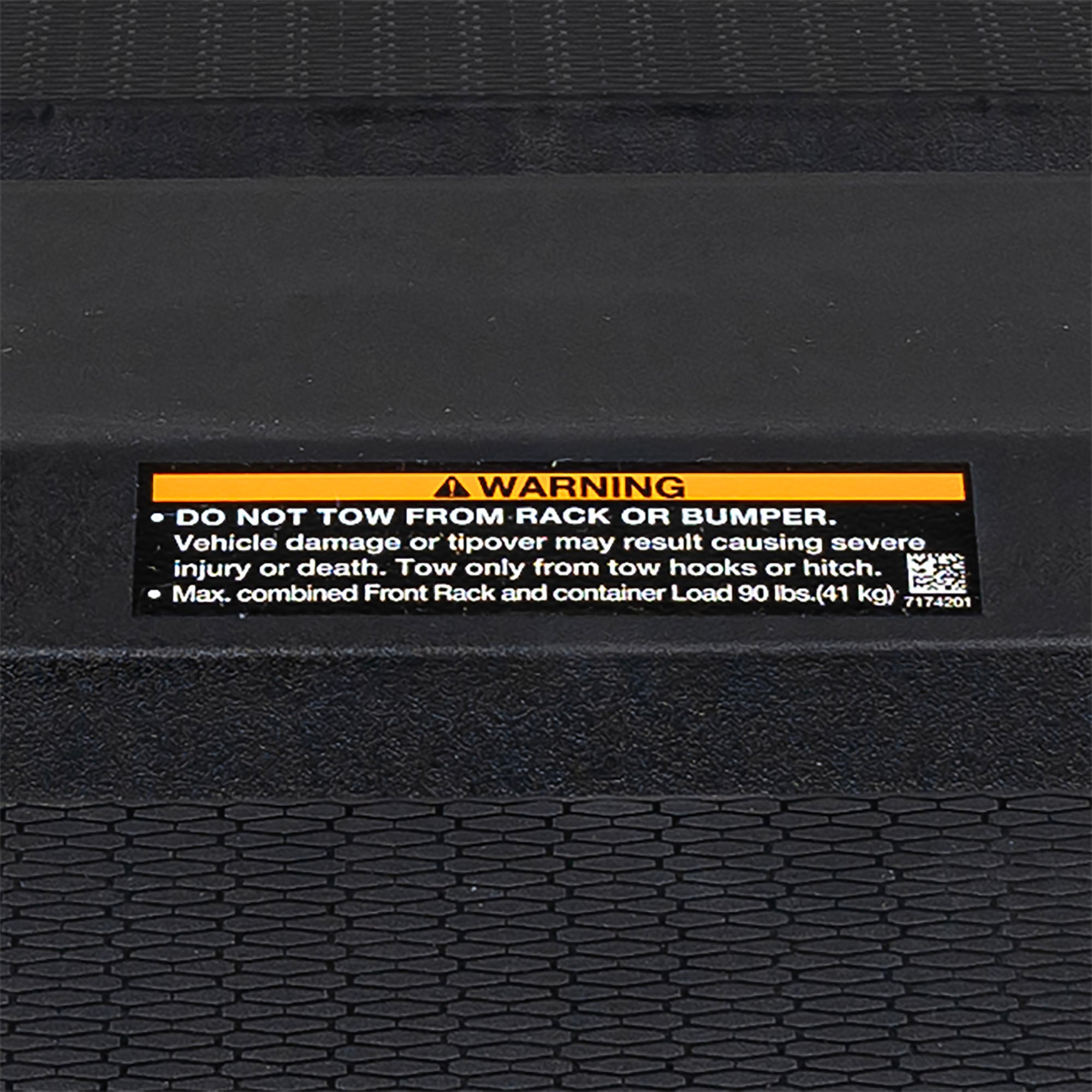 Polaris 2637977-070 Gloss Black Front Rack 2021 Sportsman 450 570