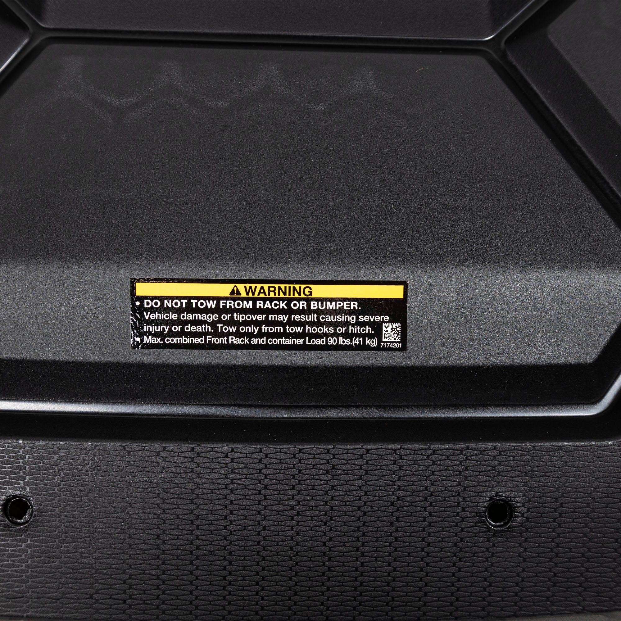 Polaris 2640172-070 Asm-Rack,Front,Blk 2639646-070 2640171-070