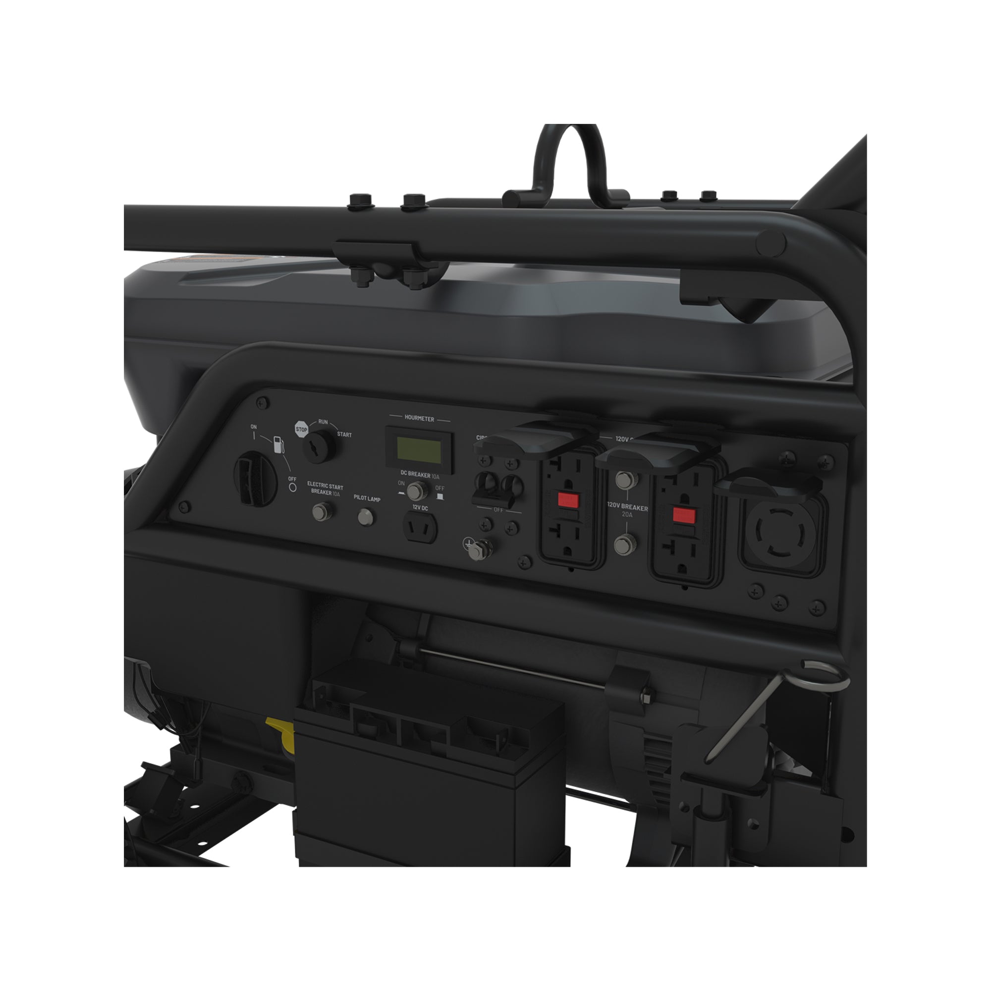 Polaris Power 2830534 Polaris Power Portable Open Frame Generator - P5500 217 lbs 75 dBA