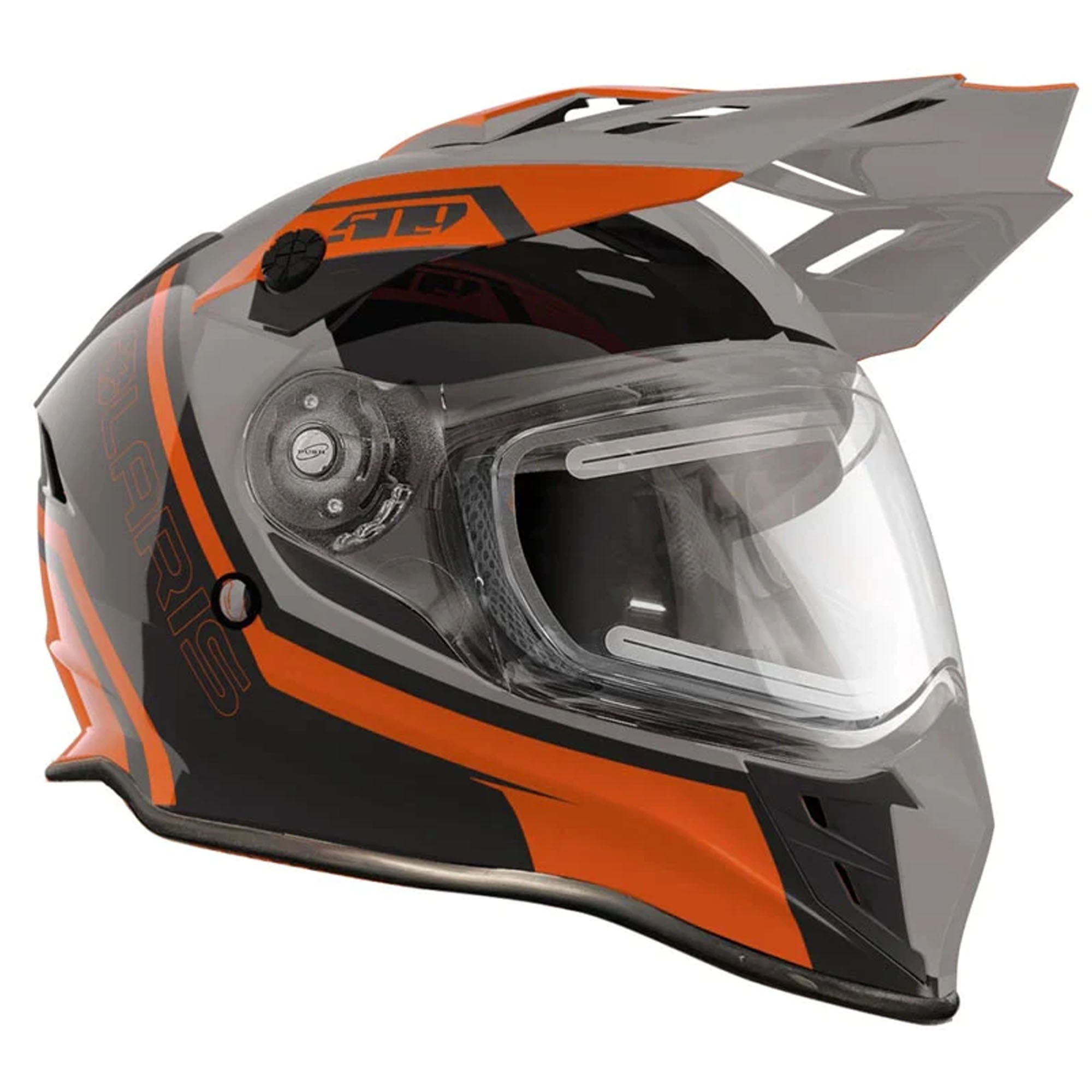 Polaris 509 Delta R3L Helmet Orange Unisex-Adult