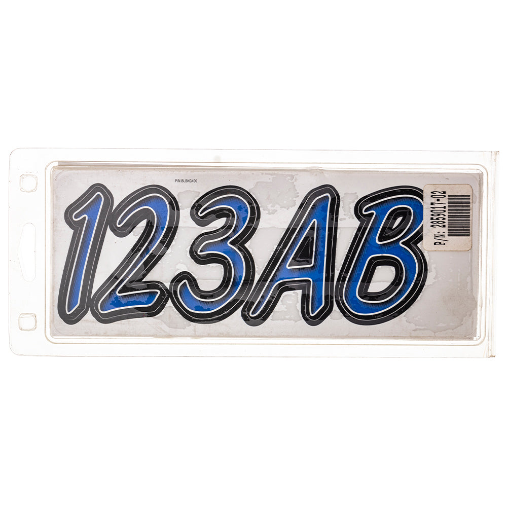Polaris 2859017-02 Blue Registration Number Kit RZR Ranger Sportsman 1000 900