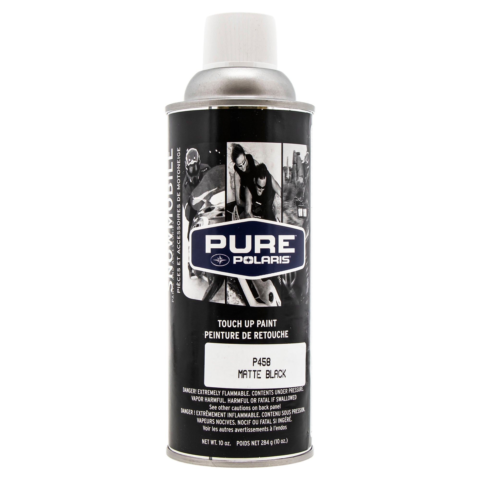 Polaris 2859078-458 Matte Black Touch Up Spray Paint 12oz