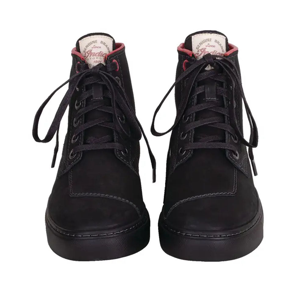 Indian Motorcycle Womens Leather Bryant Sneaker