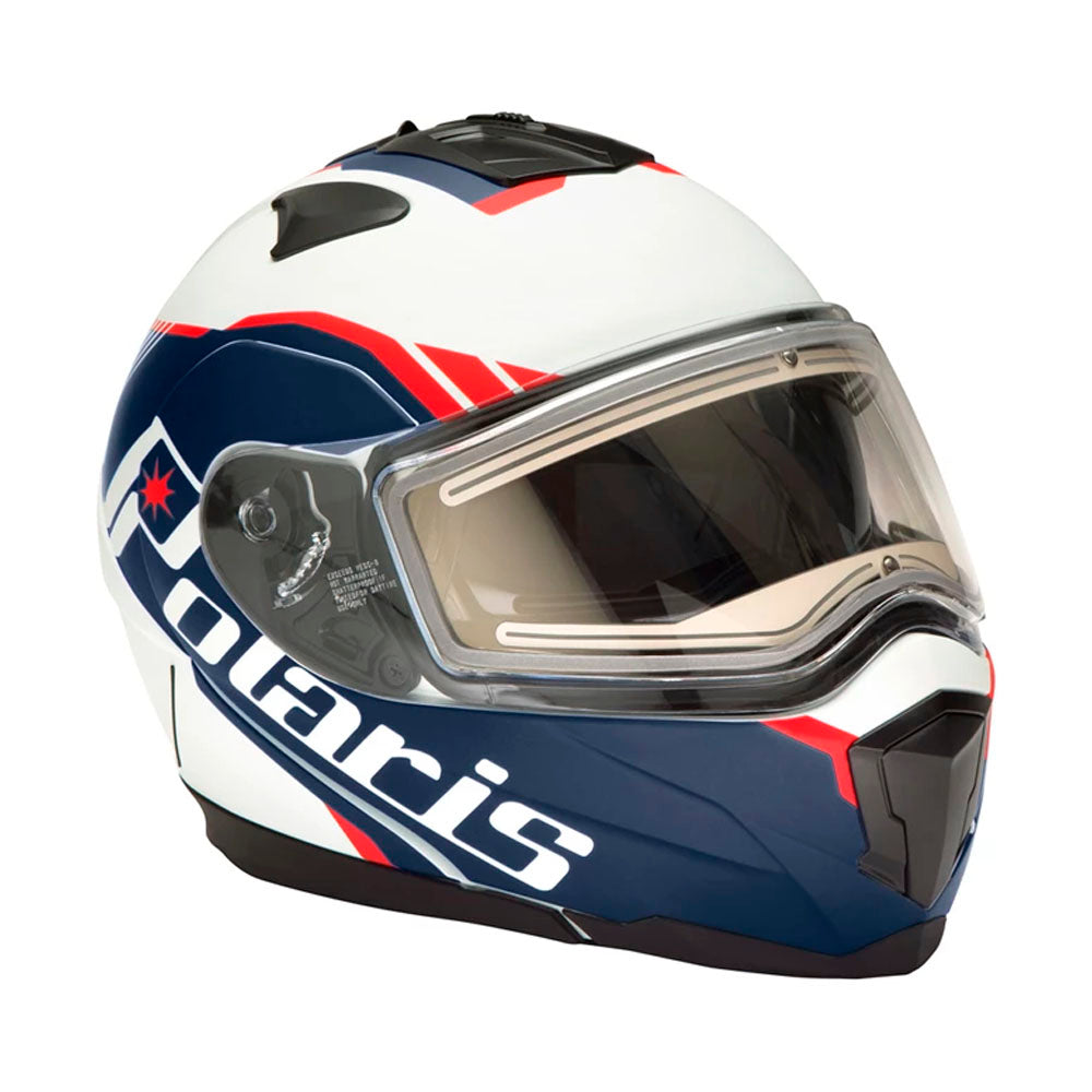 Polaris Modular 2.0 Snowmobile Helmet Anti Scratch Fog ProClip Vented