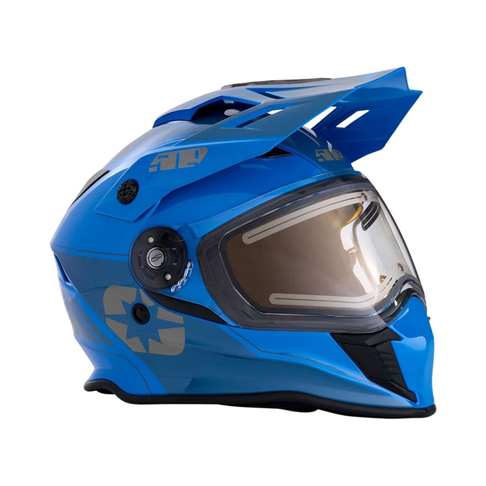 Polaris 509 Delta R4 Full Face Snowmobile Helmet Blue