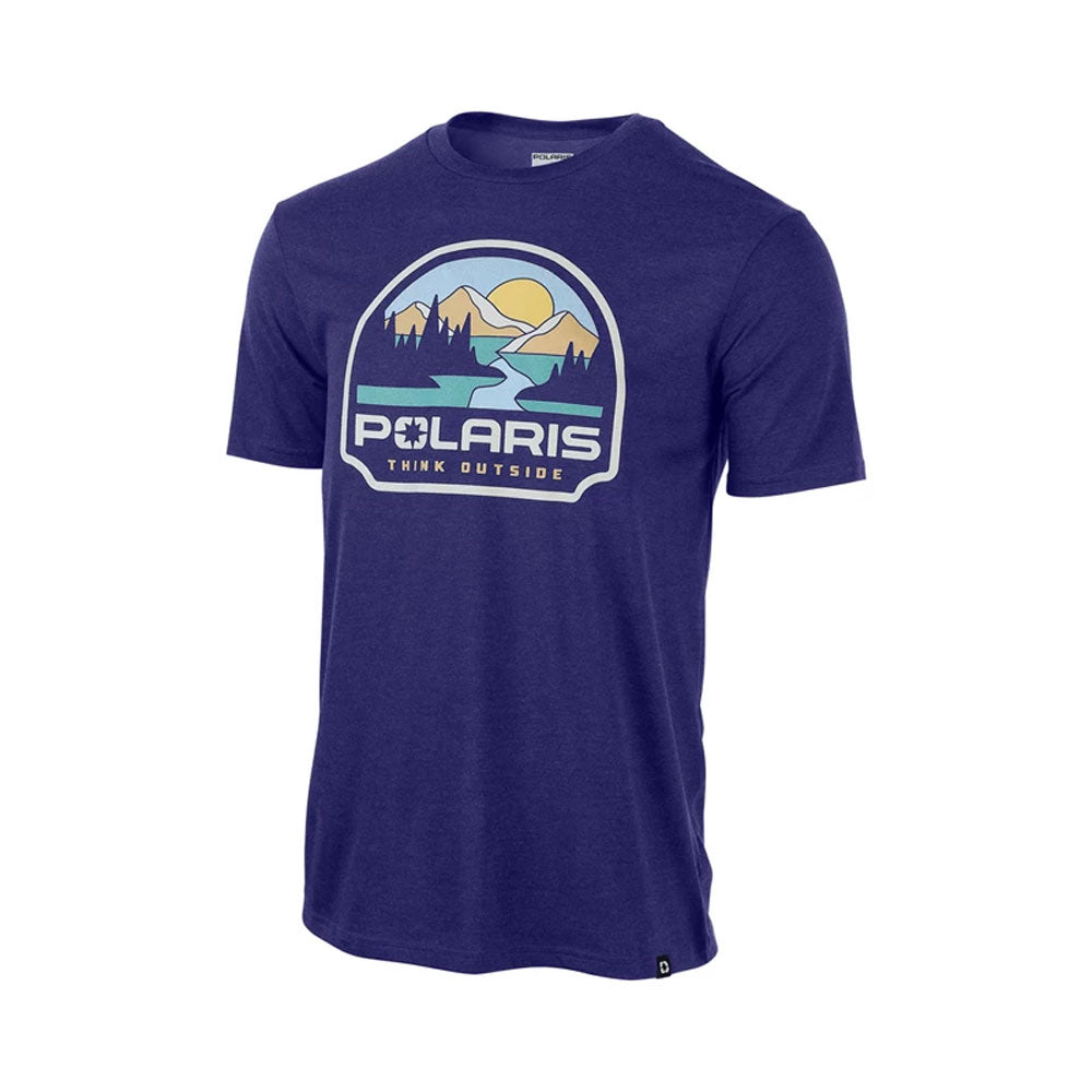 Polaris Men's Half Dome Tee Navy Mens