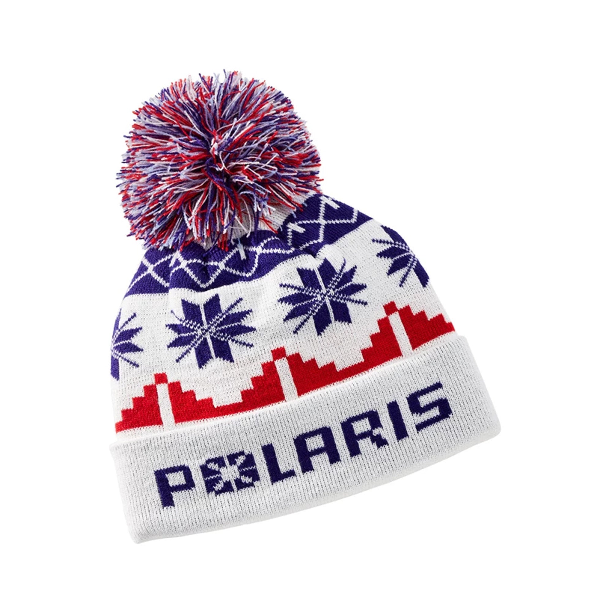 Polaris Fair Isle Pom Beanie Hat