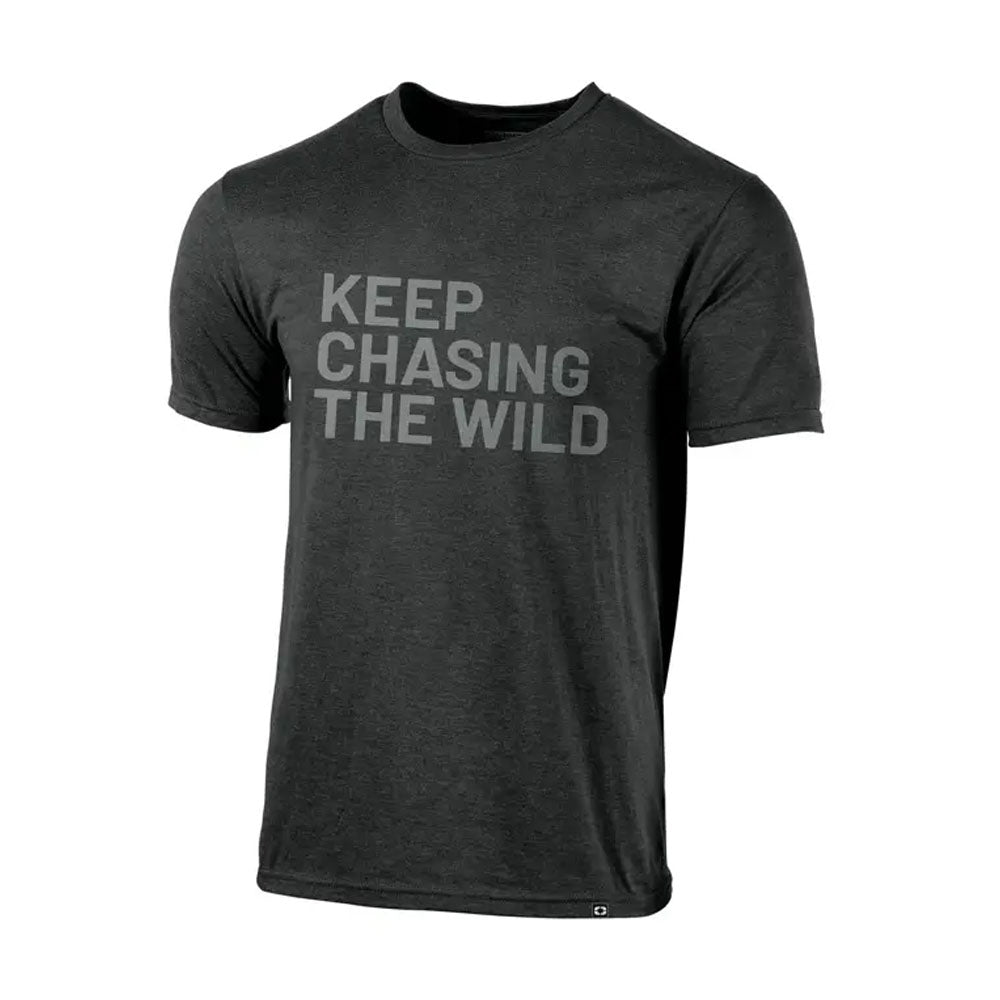Polaris Keep Chasing T-Shirt Dark Grey Unisex-Adult