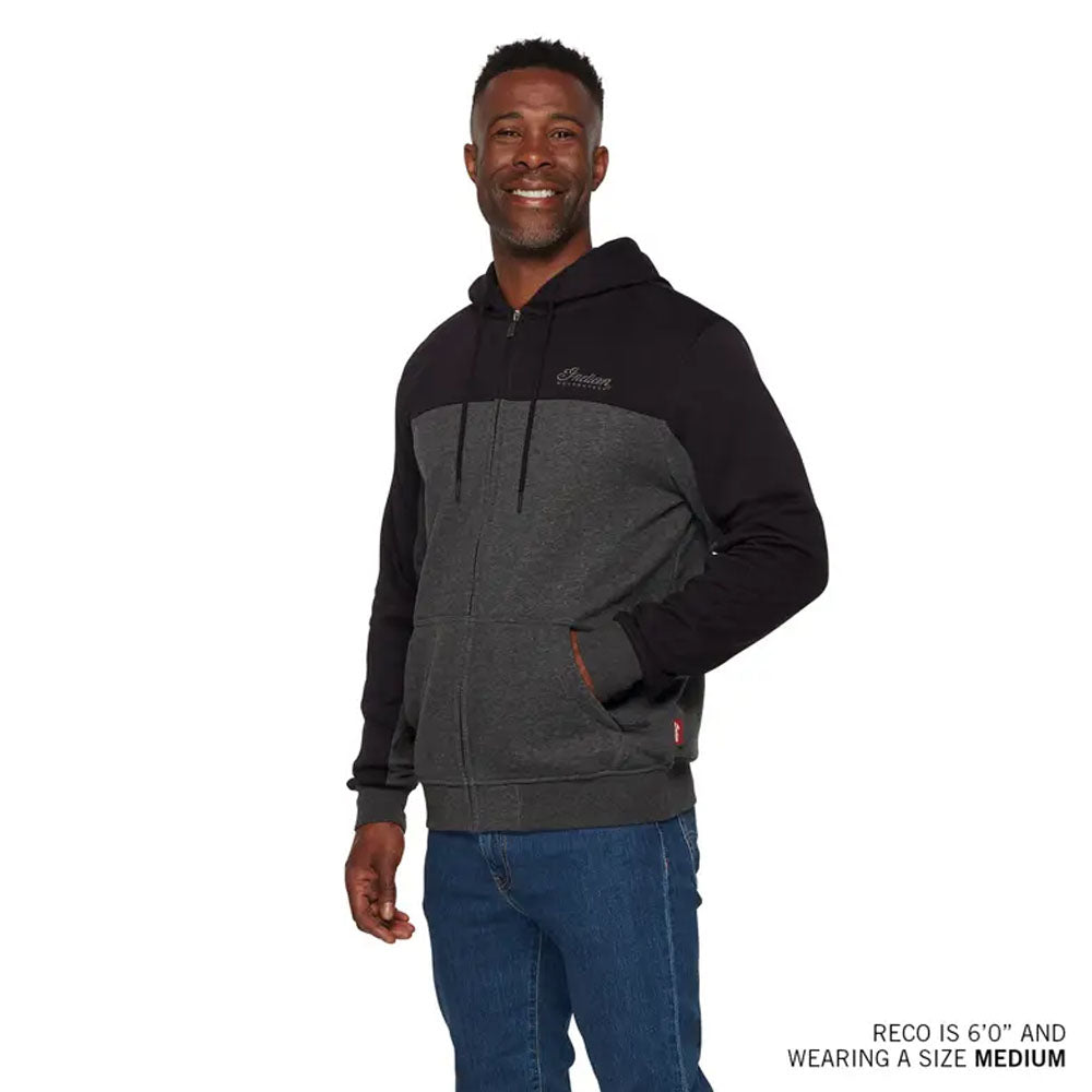 Indian Motorcycle Colorblock Script Hoodie