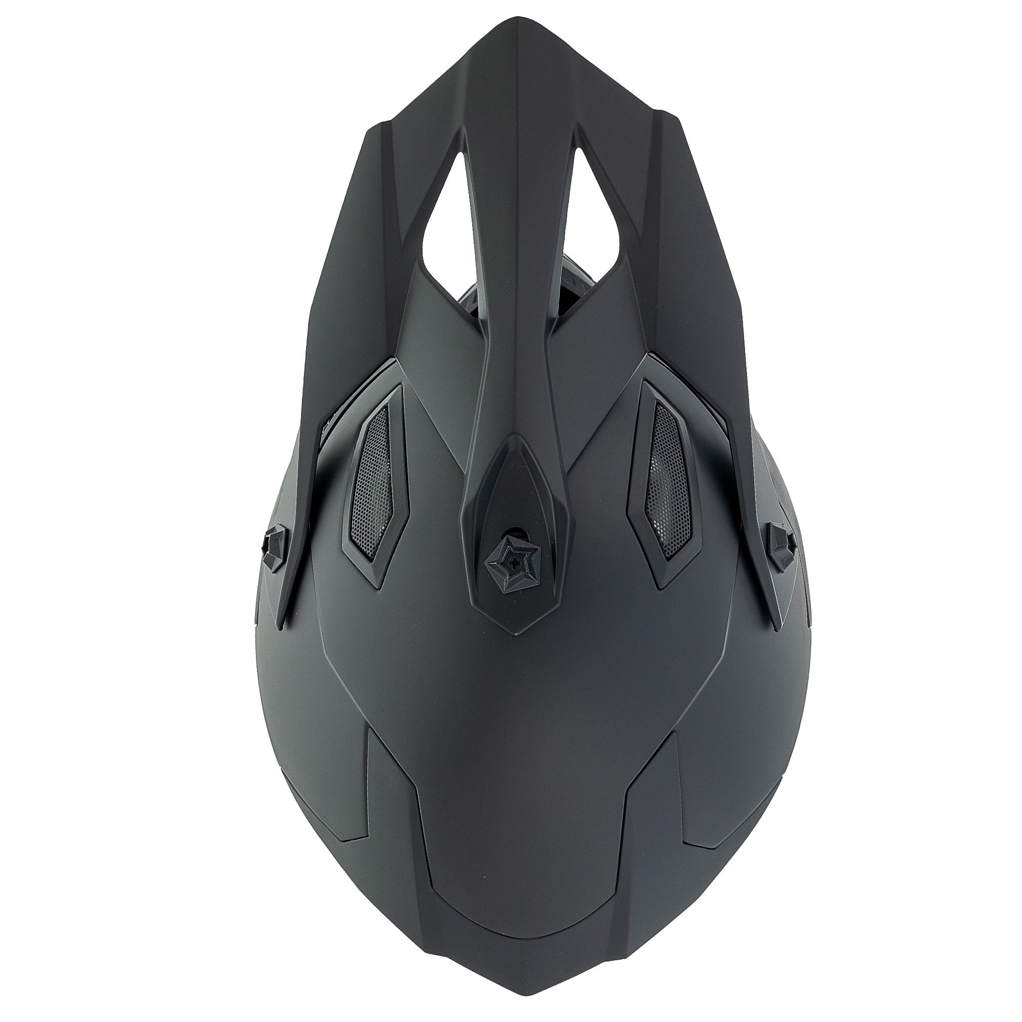 Polaris Tenacity 4.0 Open Face Offroad Helmet Matte Black