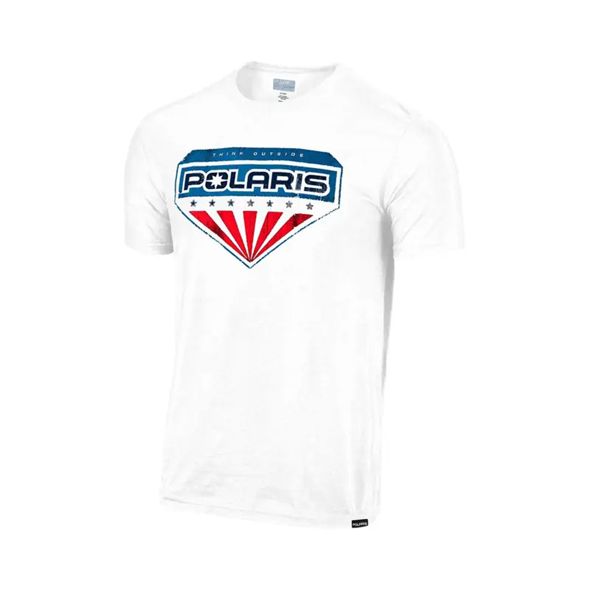 Polaris Mens Polaris Shield Tee White Mens