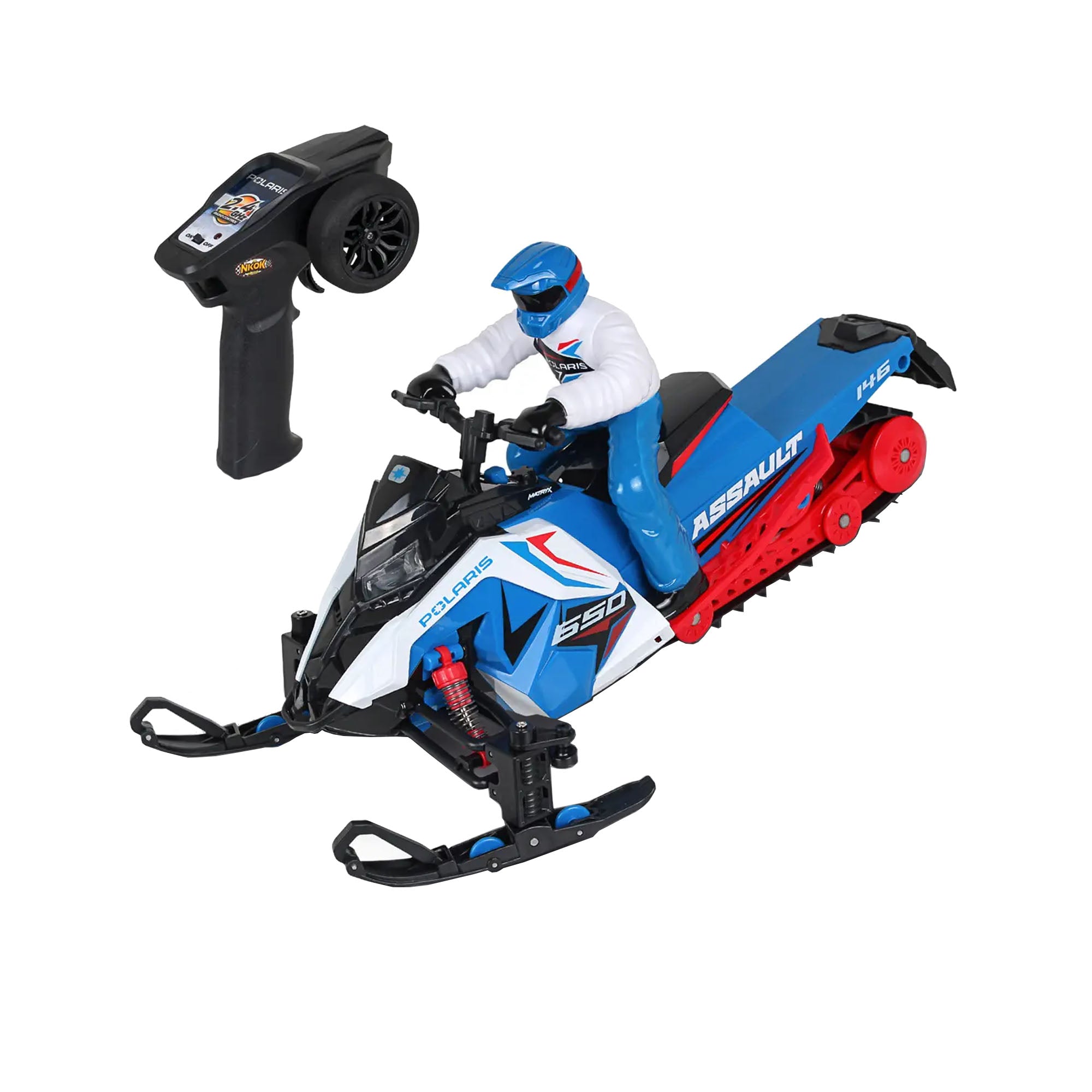 Polaris 2865782 Red/Blue Switchback Assault Miniature Figure