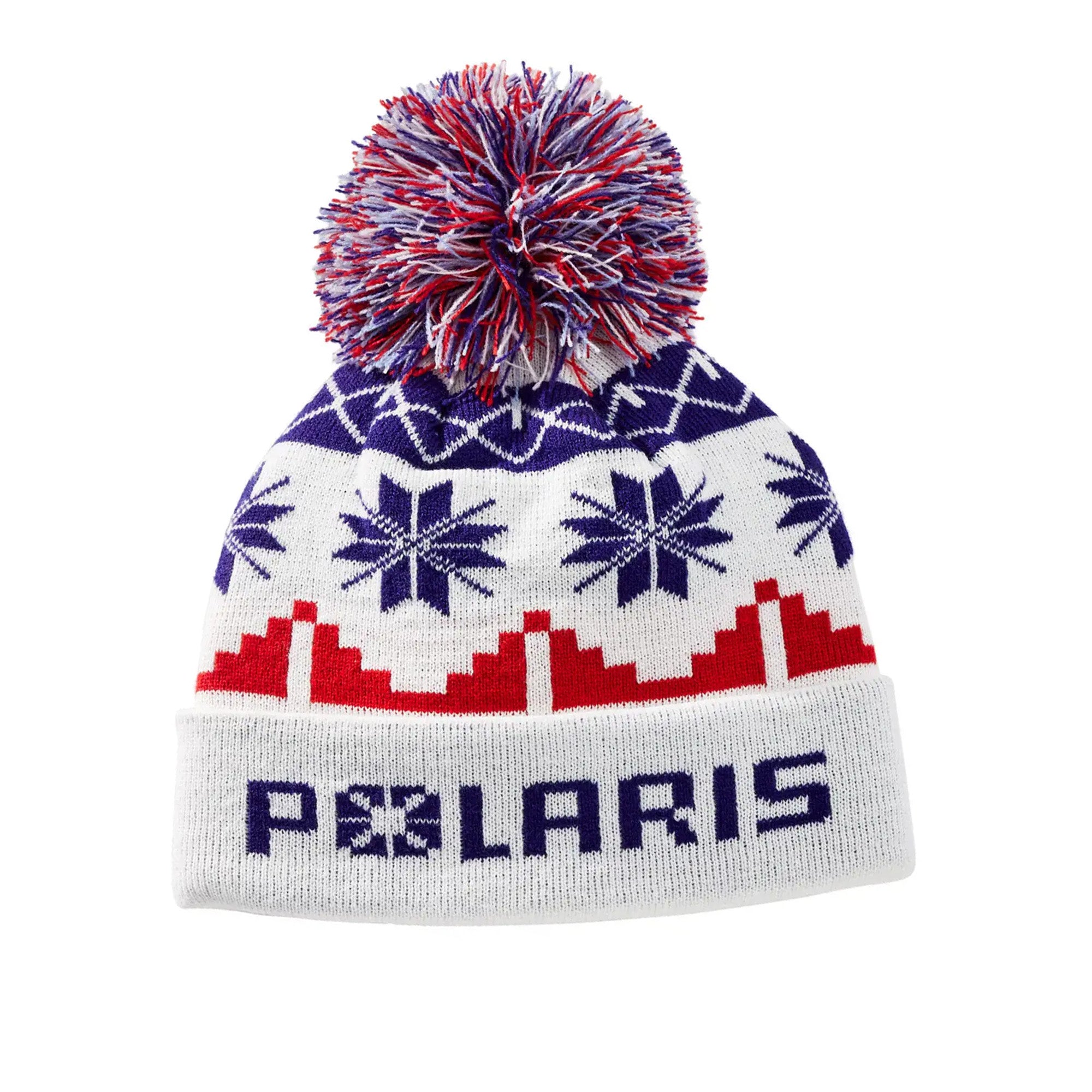 Polaris 2866484 Youth Fair Isle Pom Beanie