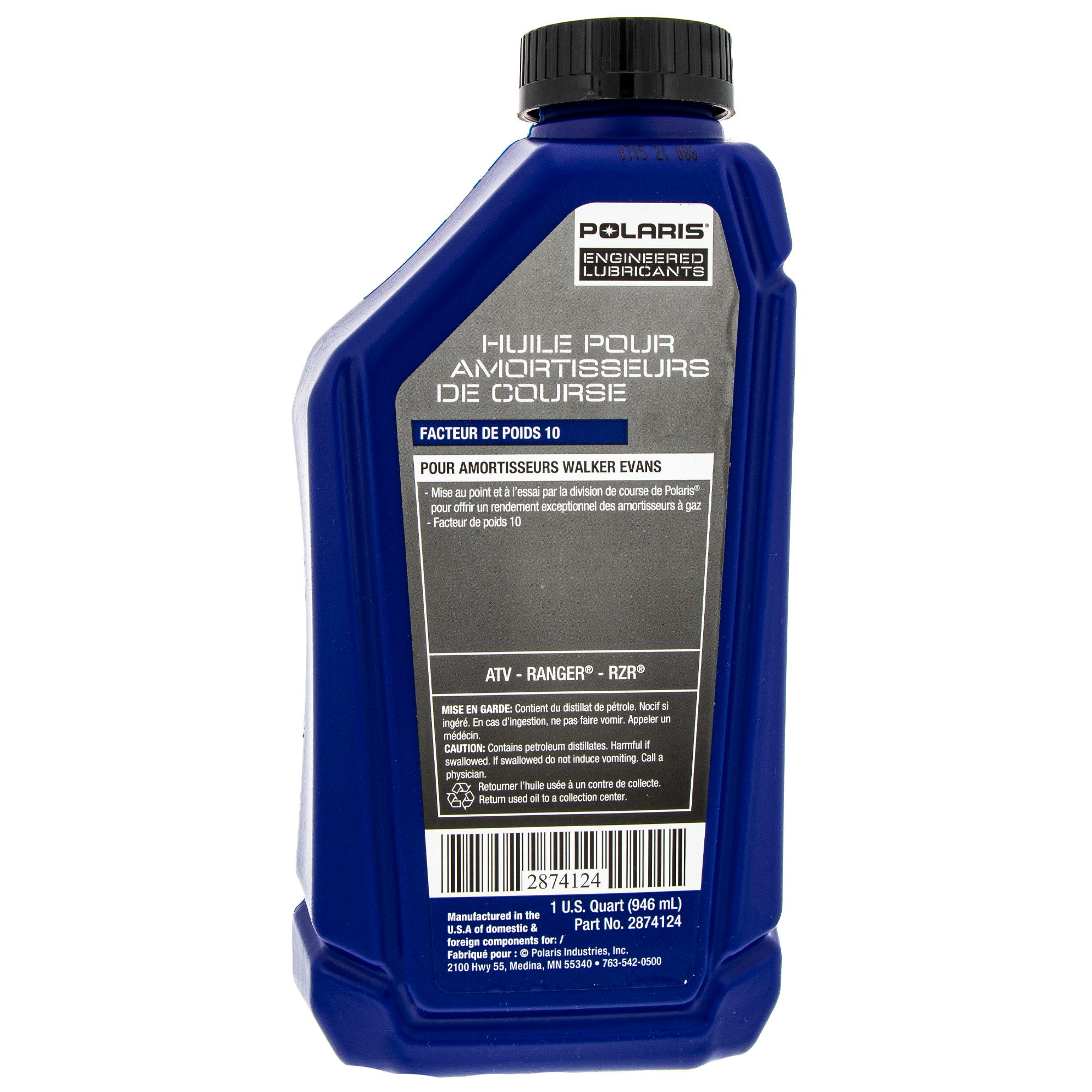 Polaris Gas Shock Oil 1 Quart 2874124