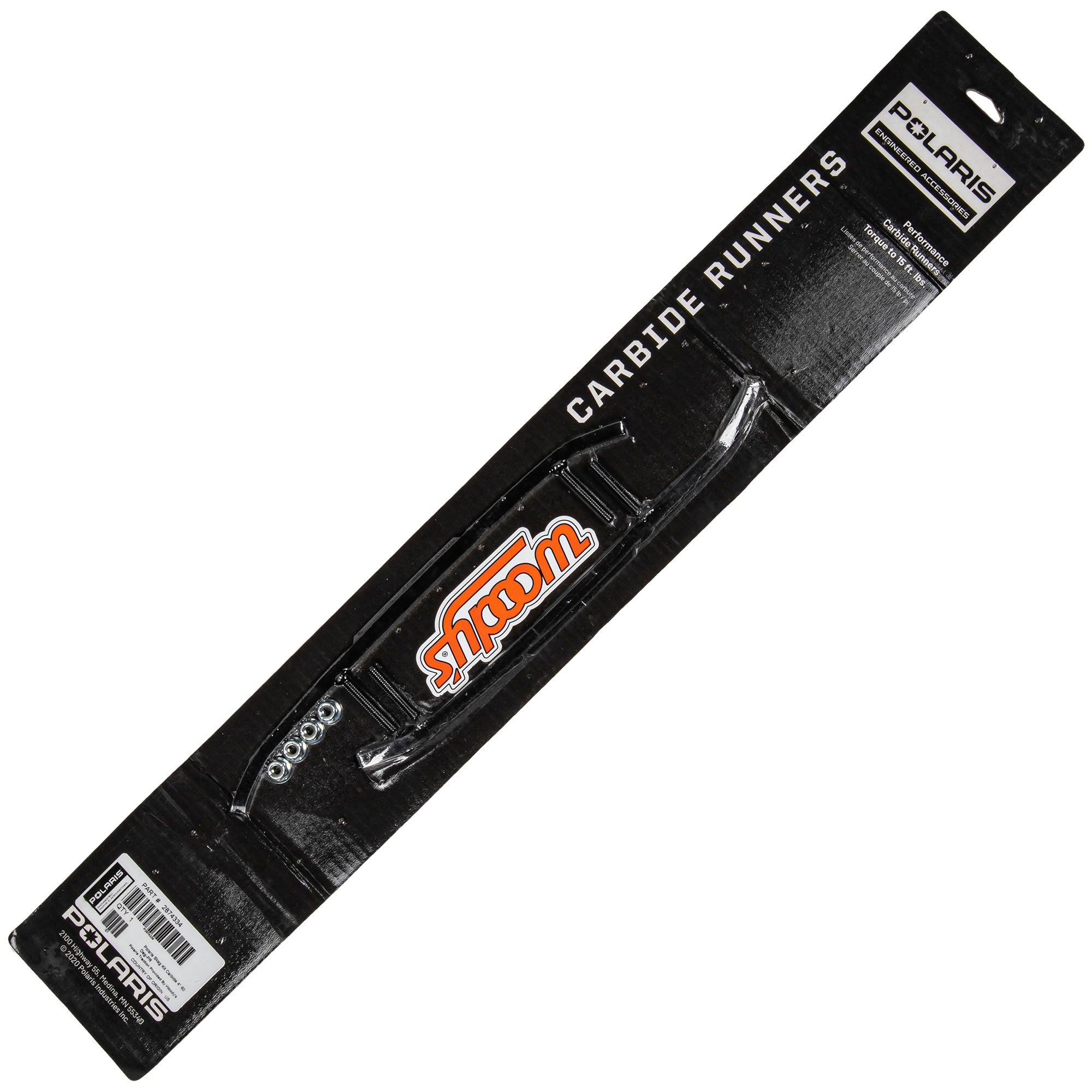 Polaris 2874334 Sidehiller 4" 60 Degree Carbide Skag Switchback RMK WideTrak 900