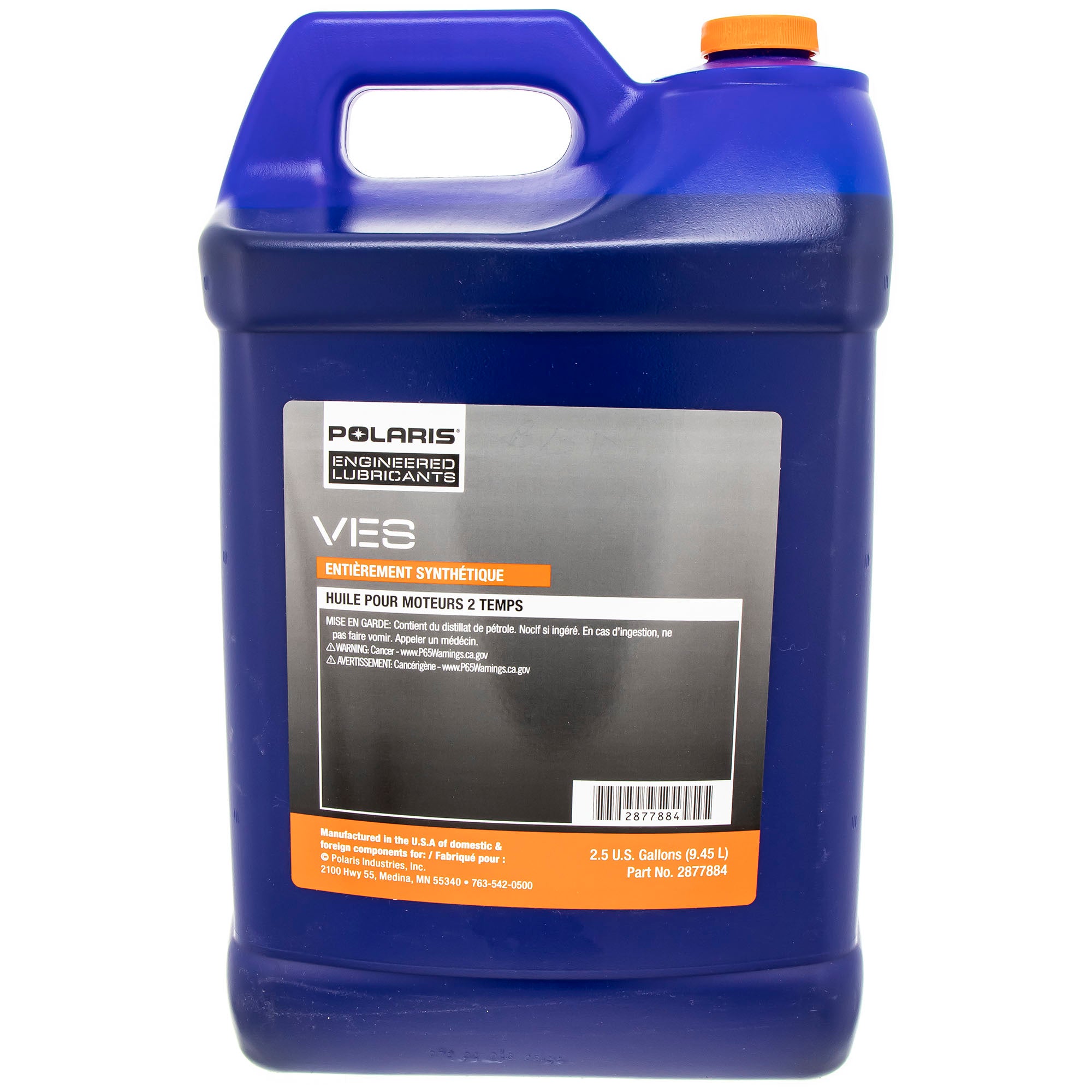 Polaris VES Oil 2.5 Gallon Jug 2877884