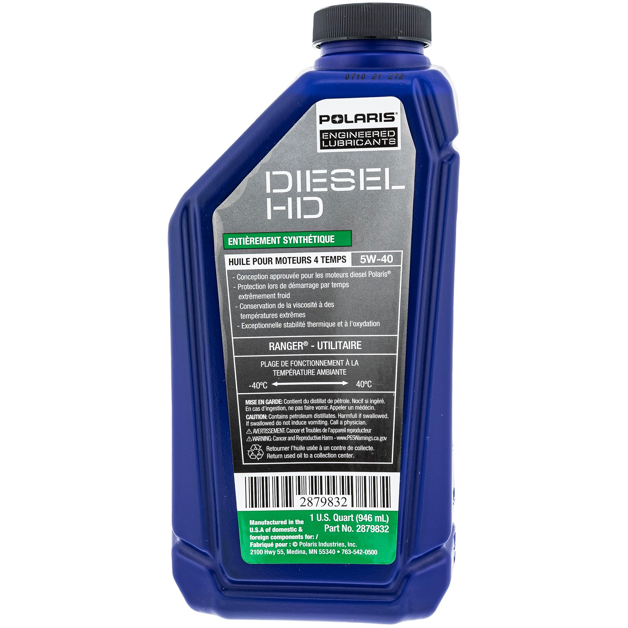 Polaris Diesel HD Oil 1 Quart 2879832