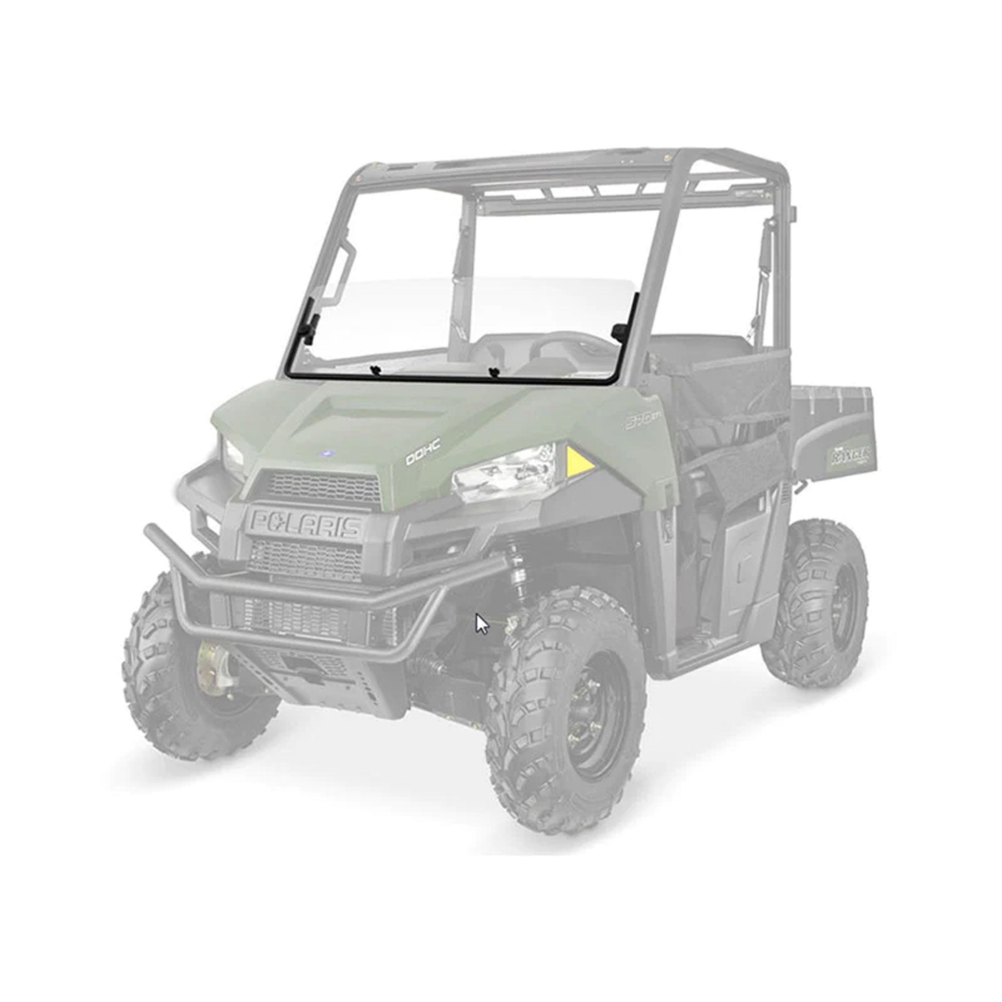 Polaris 2879961 Lock & Ride Pro Fit Half Windshield Ranger 570 500 SP  Crew