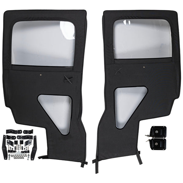 Polaris 2879964 Lock & Ride Rear Crew Canvas Doors