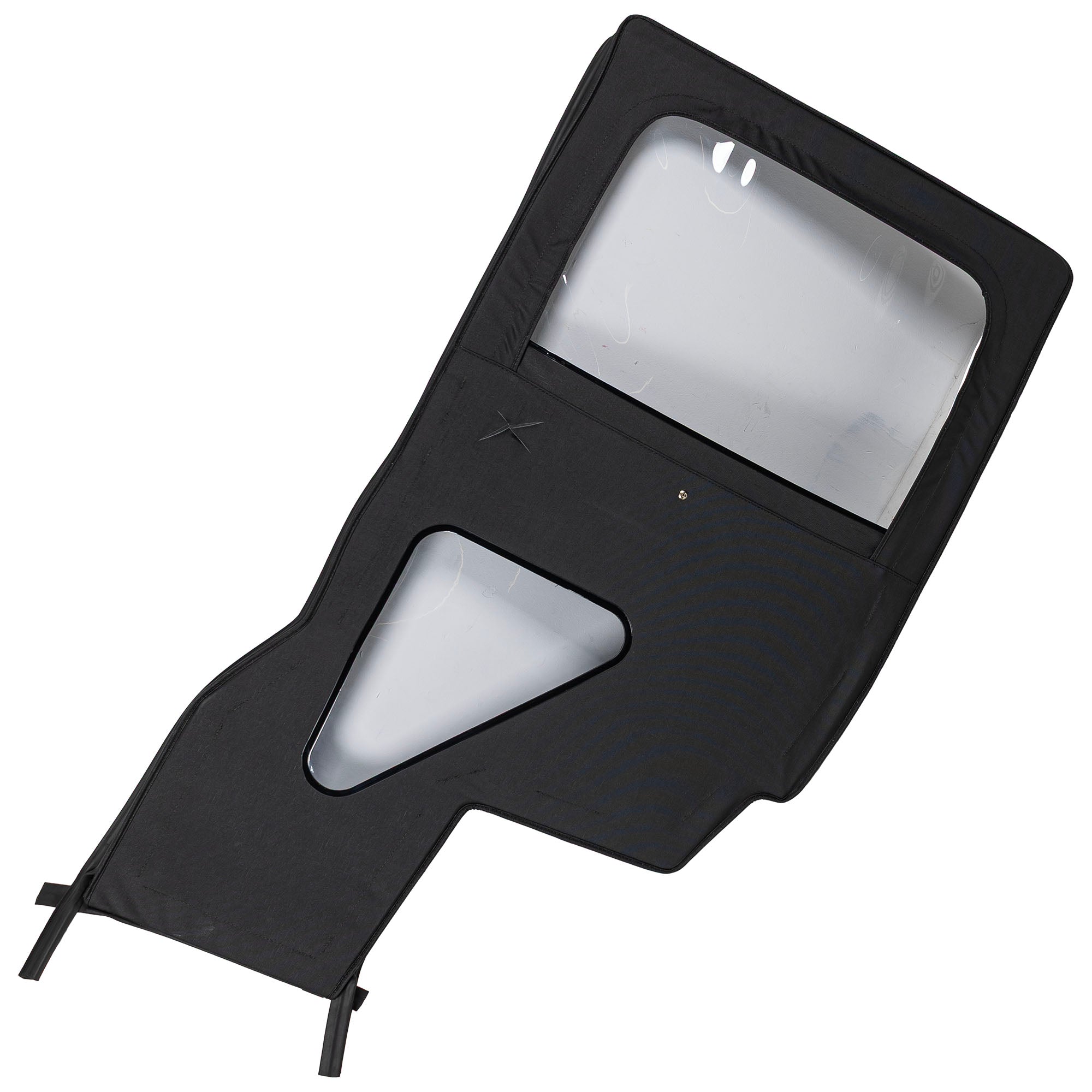 Polaris 2879964 Black Canvas Rear Zip Window Doors 2016-2021 Ranger 570 Crew