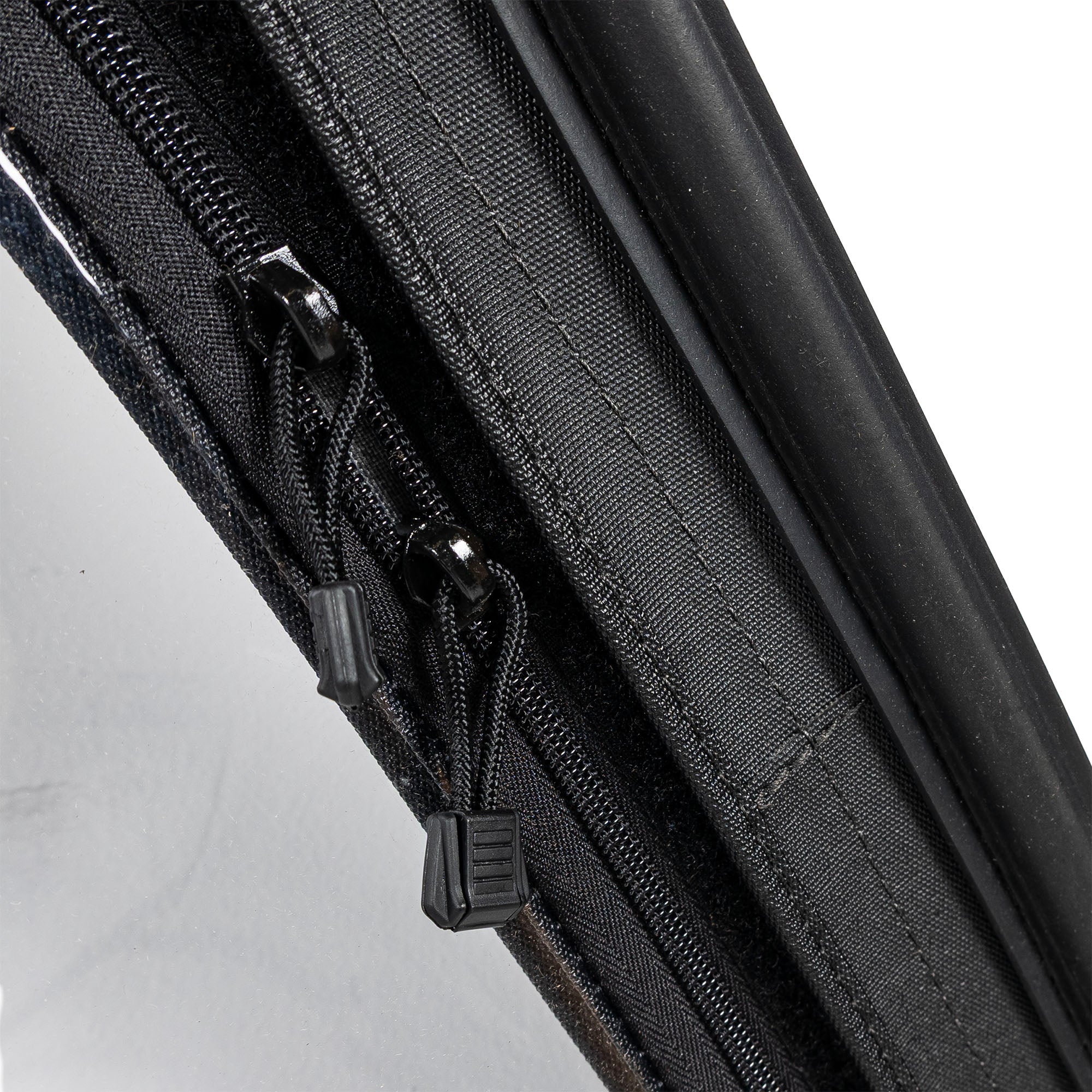 Polaris 2879964 Black Canvas Rear Zip Window Doors 2016-2021 Ranger 570 Crew