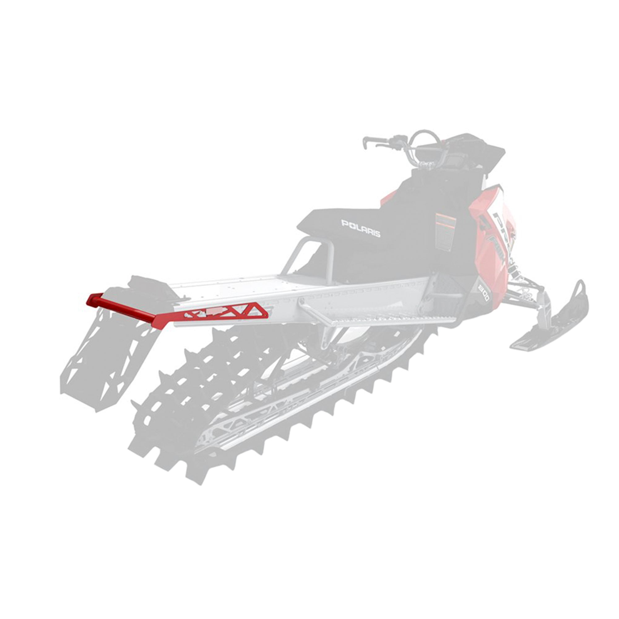 Polaris 2880993-293 Indy Red Rear Elite Bumper Switchback RMK Voyager 800 850