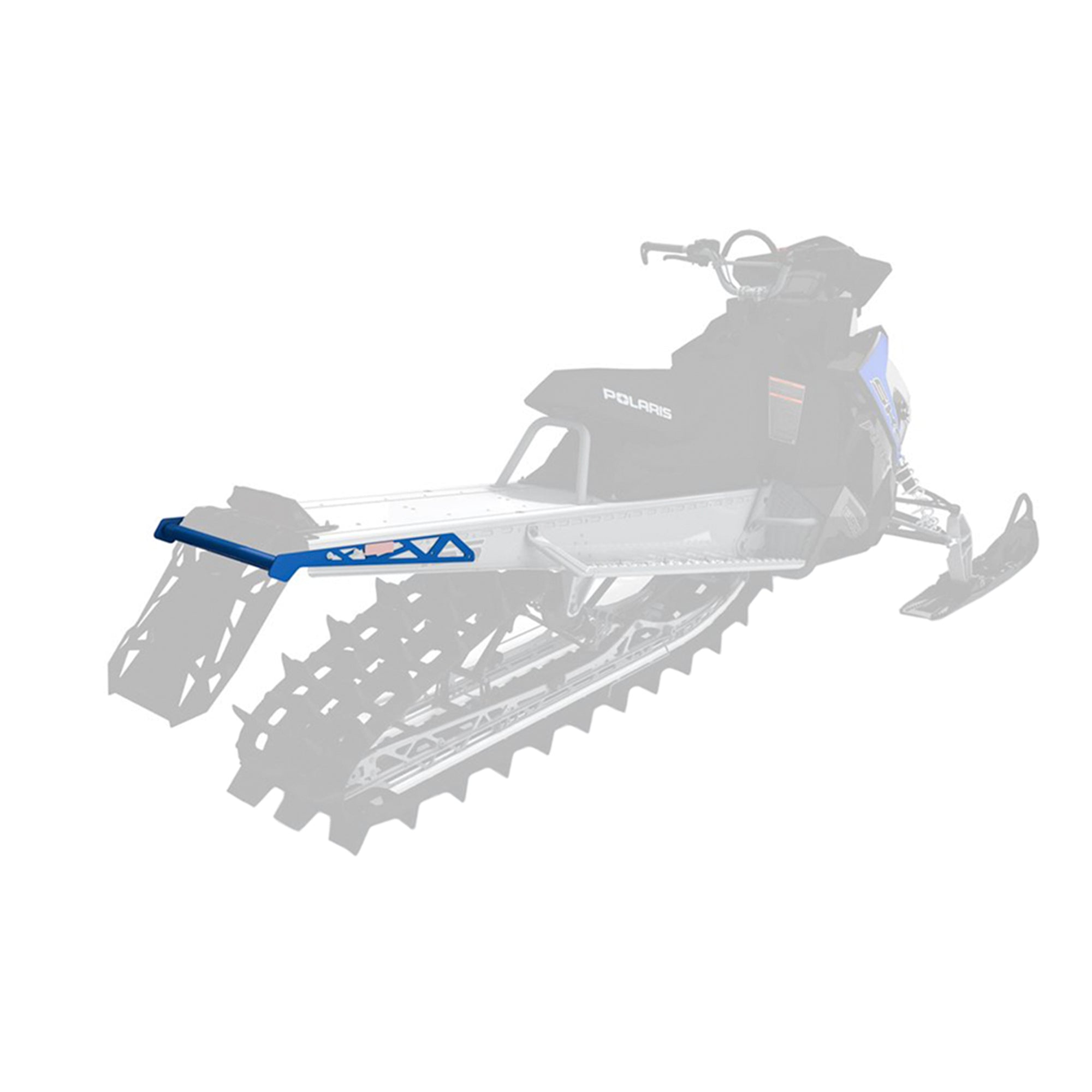 Polaris 2880993-619 VooDoo Blue Rear Elite Bumper RMK SKS Assault 800 850 600