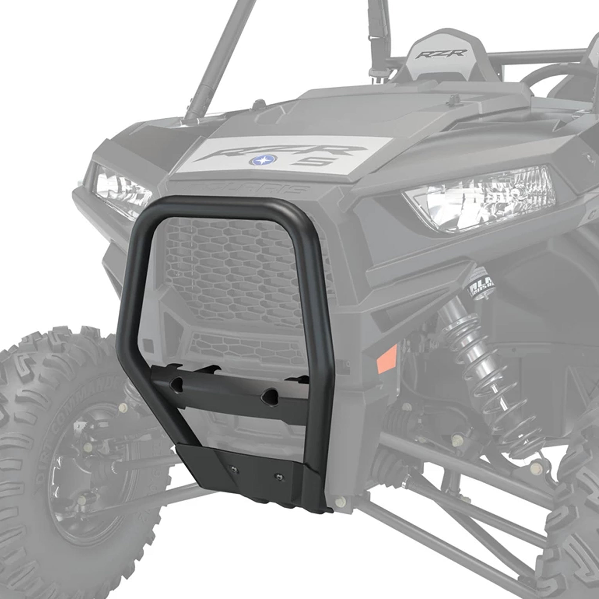 Polaris 2881202-458 Matte Black Front Bull Bumper RZR XC 1000 900 XP  XC  Turbo